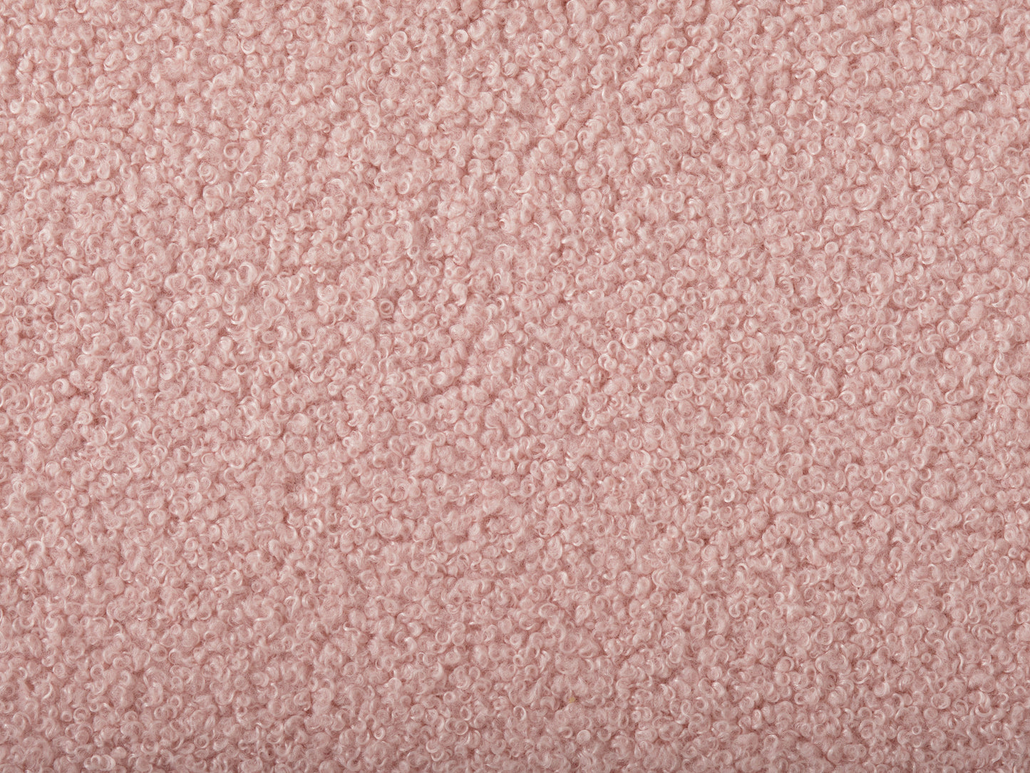 Pink Boucle Bed