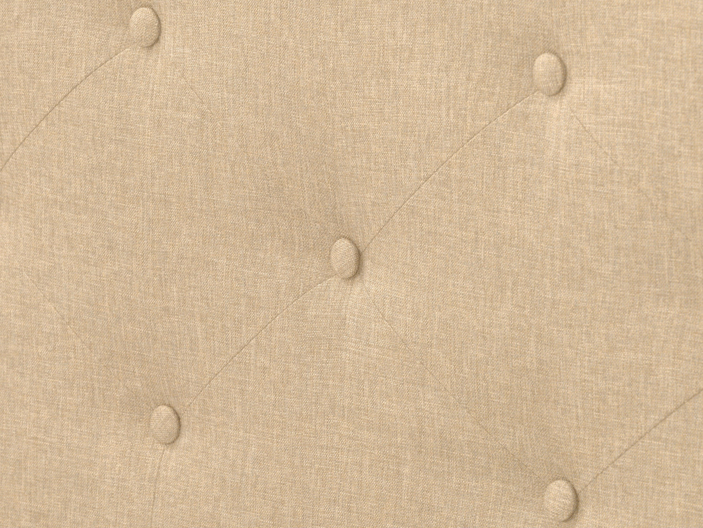 Button-Tufted Upholstered Queen Bed