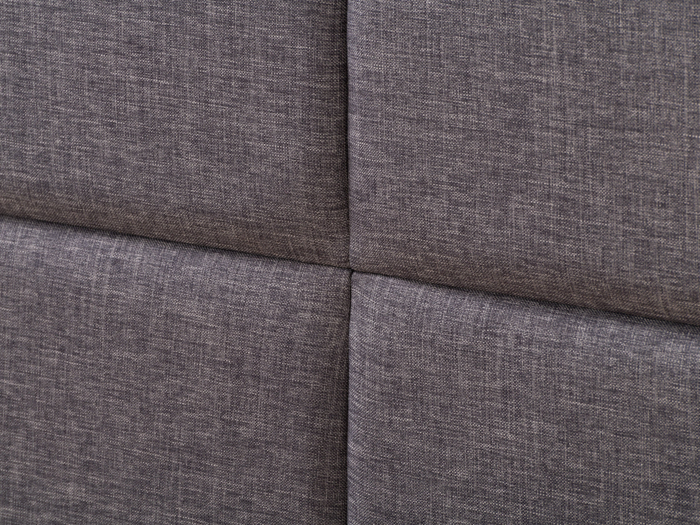 Dark Grey Tufted Upholstered Bed, Queen