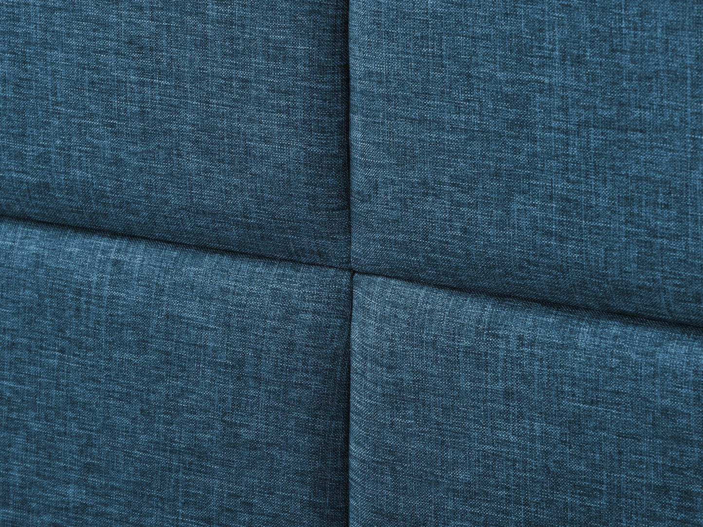 Ocean Blue Tufted Upholstered Bed, Queen