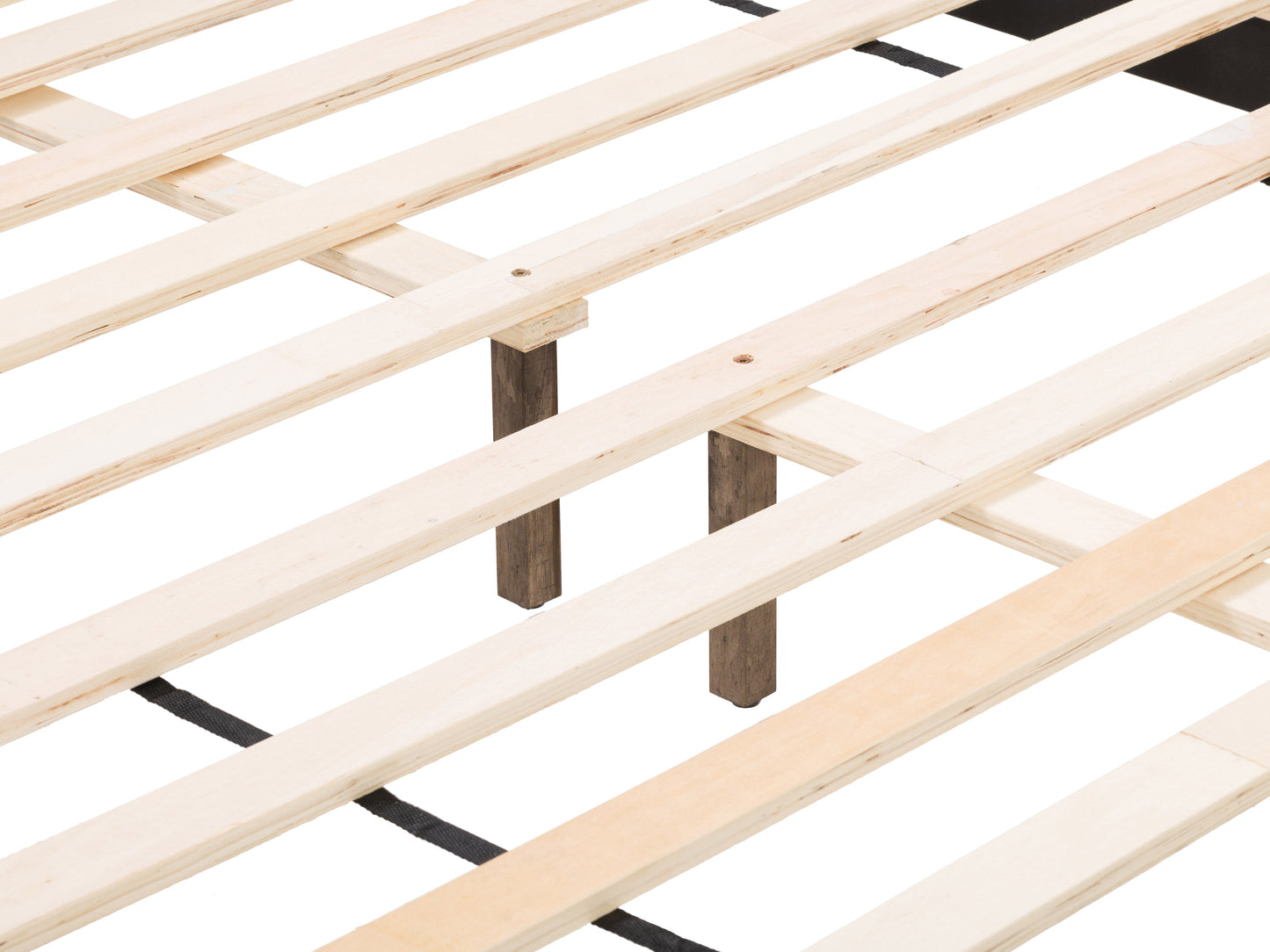 Fabric Bed with Slats