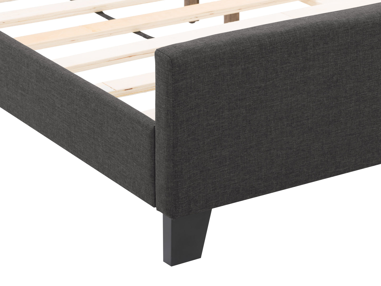 Fabric Bed with Slats