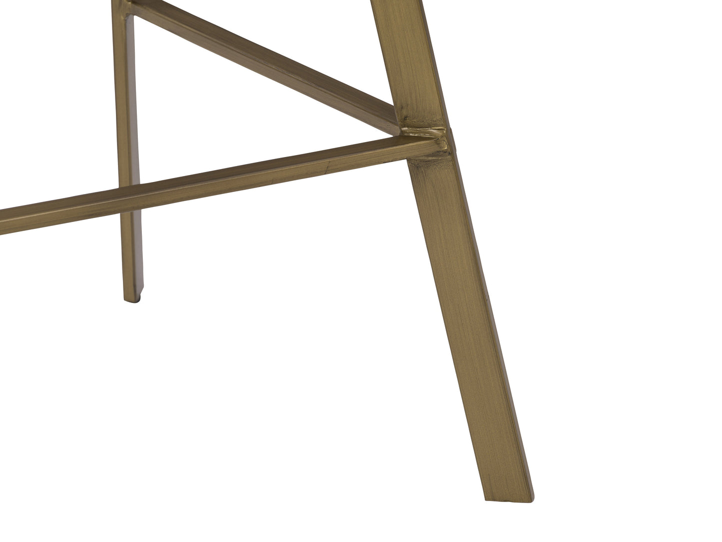 Brown Vegan Leather Stools