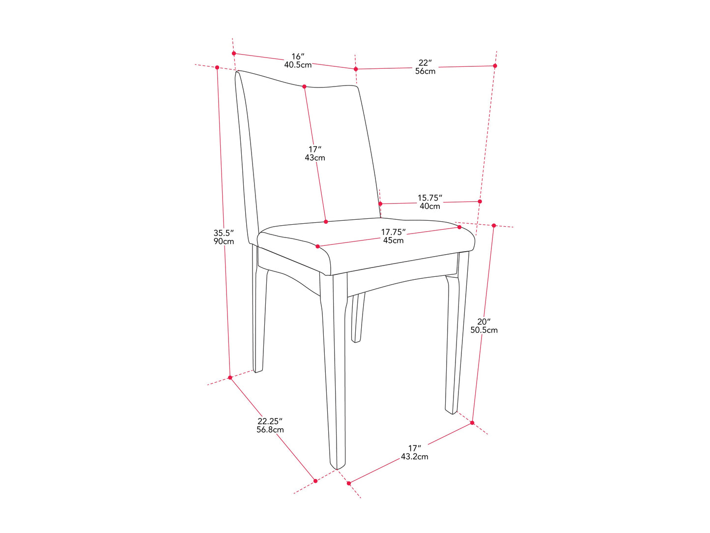 Elowen 5-Piece Round Dining Set