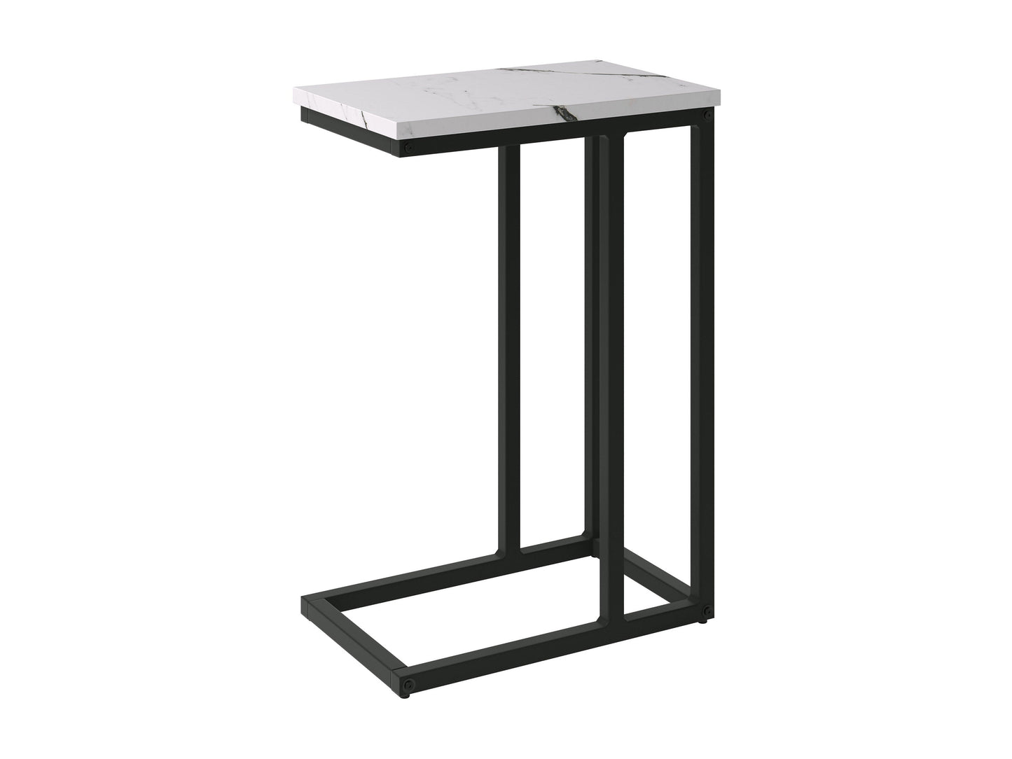 White marble narrow side table with gold metal legs, sleek modern design, rectangular top, perfect for small spaces or as an accent piece in living rooms or bedrooms.