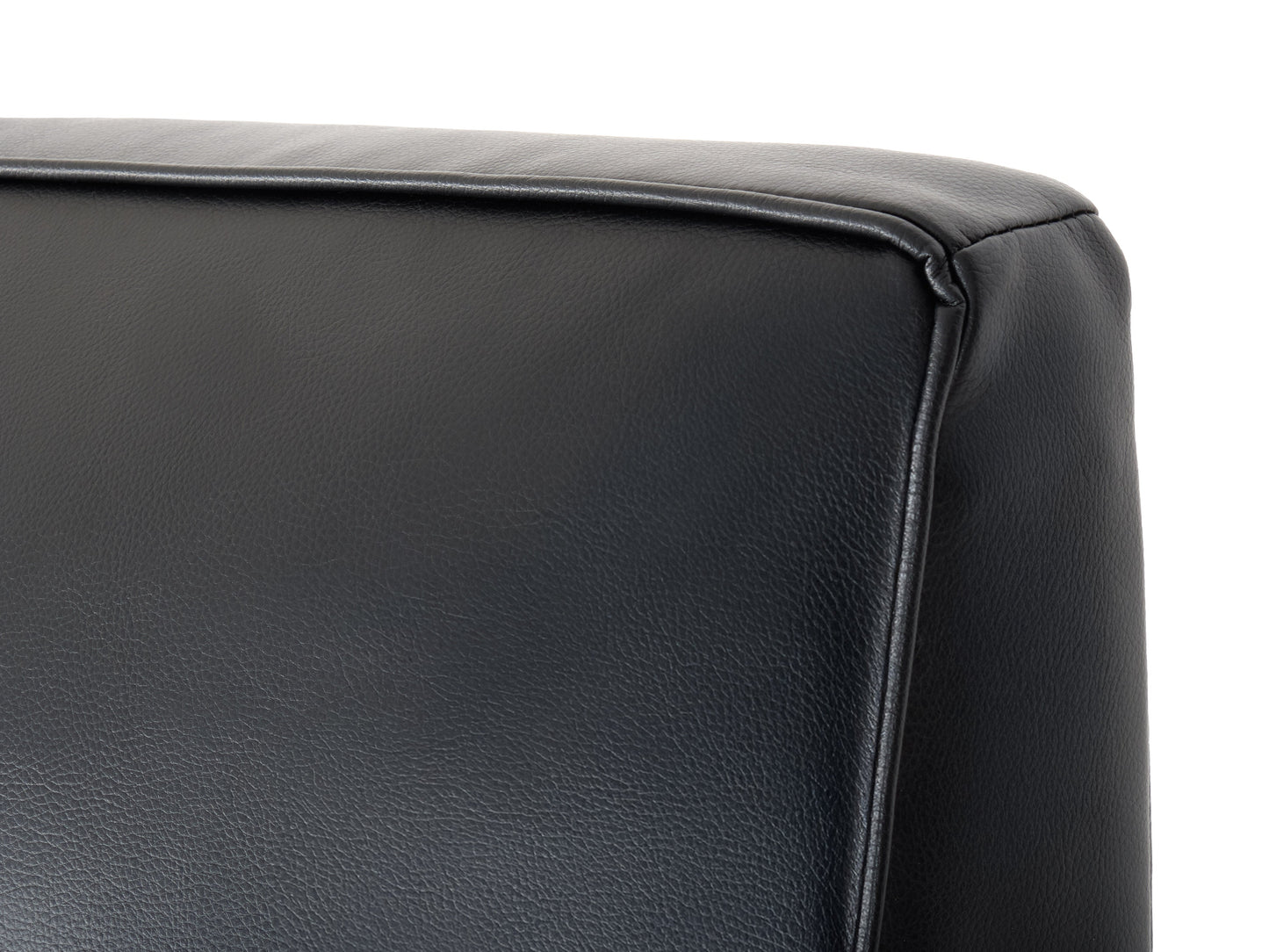 Marin Swivel Glider Recliner, Black Faux Leather