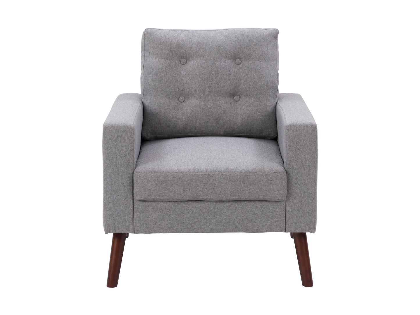 Claridge Grey Tufted Accent Chair