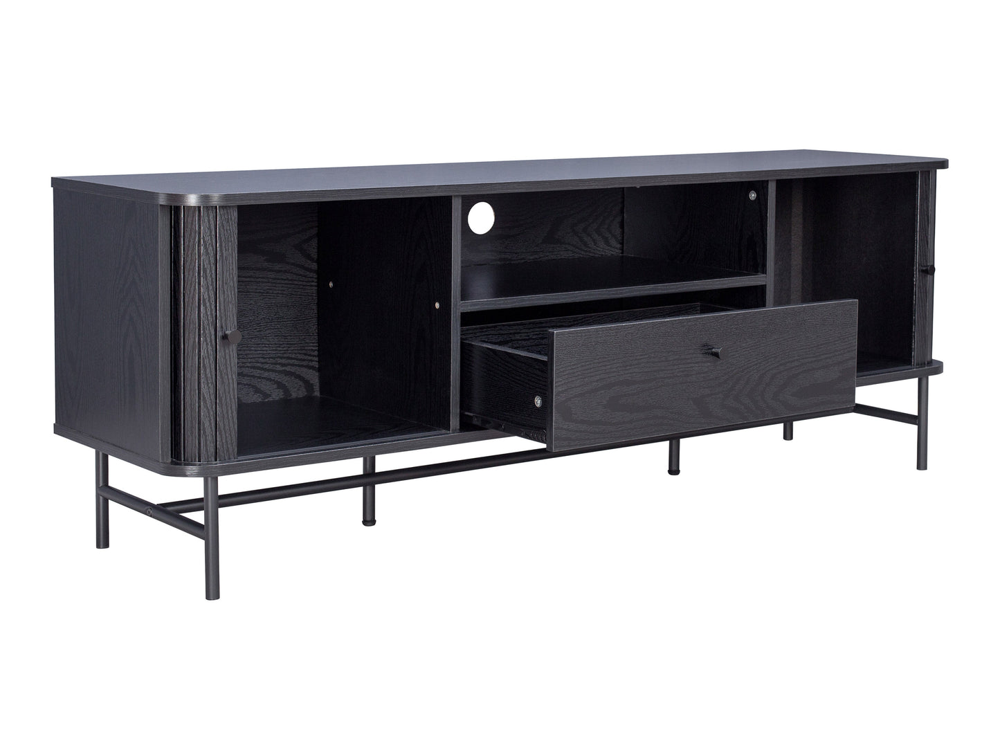 Curved TV Stand / Media Console for up to 75" TVs