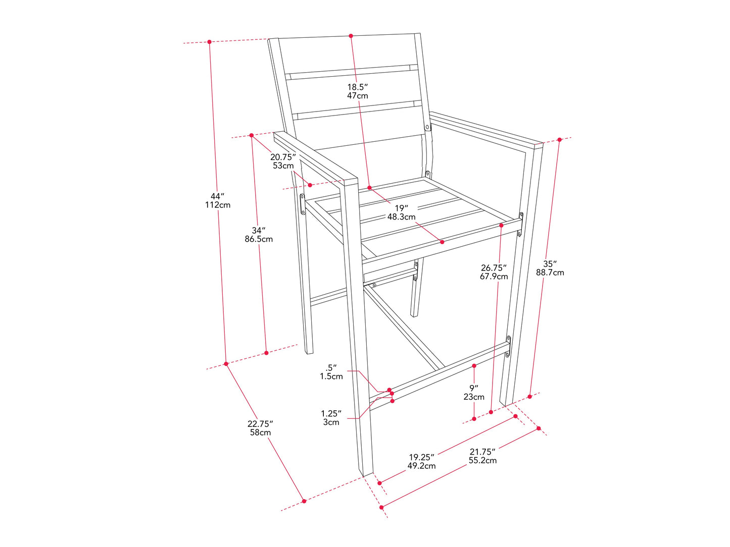 Gallant Bar-Height Chair