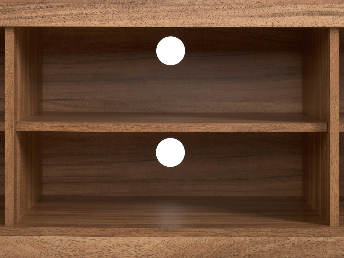 Brown Media Console, TVs up to 85"