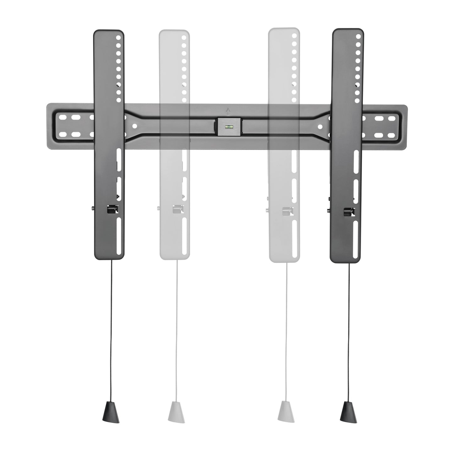 Tilting TV wall mount for 37" - 70" TVs, black, sturdy steel construction, adjustable angles, sleek design, easy installation, supports flat-screen TVs, space-saving solution for living rooms and home theaters.