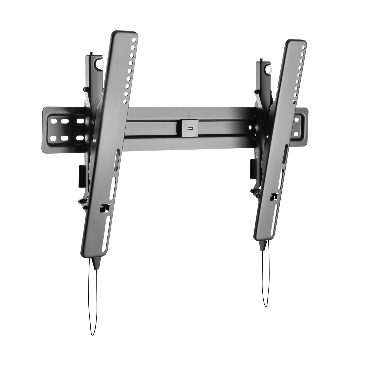 Tilting TV wall mount for 37" - 70" TVs, black finish, durable metal construction, adjustable tilt angle for optimal viewing, sleek and modern design, easy installation with included hardware.