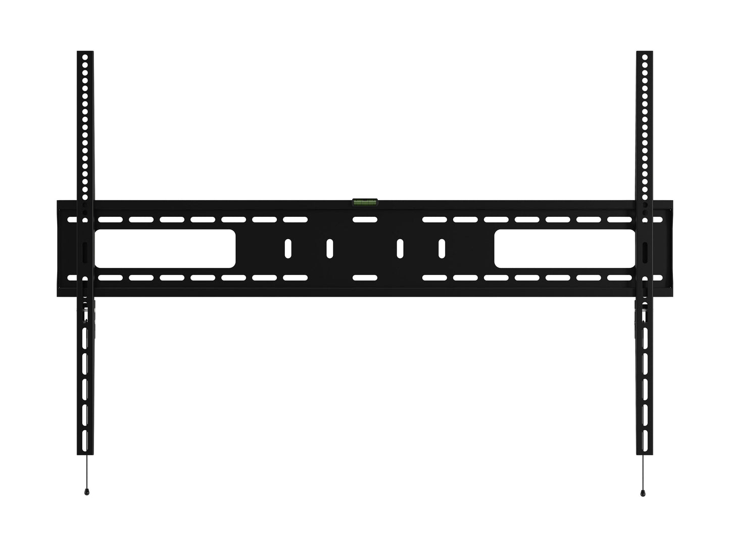 Alt Tag:
"Black fixed wall mount for large TVs up to 100 inches, sturdy metal construction with adjustable brackets and secure locking mechanism for optimal viewing angles."
