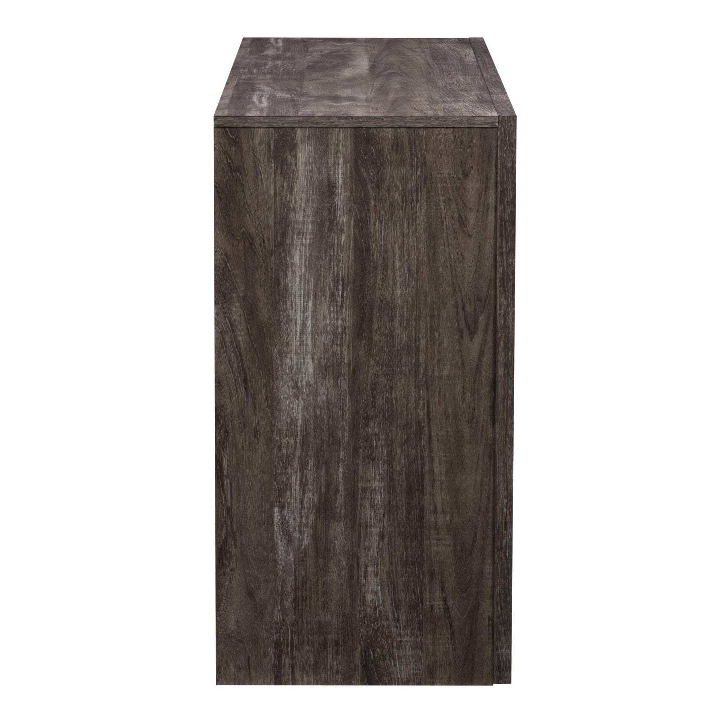 Modern 8 drawer dresser with sleek white finish, natural wood accents, and minimalist metal handles, perfect for contemporary bedroom storage solutions.