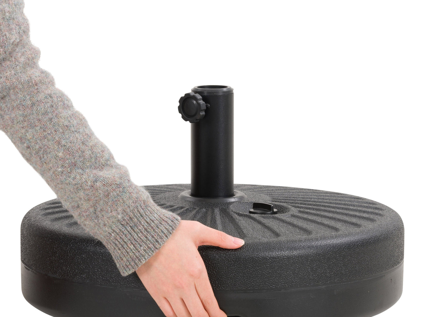 round umbrella base CorLiving detail image CorLiving