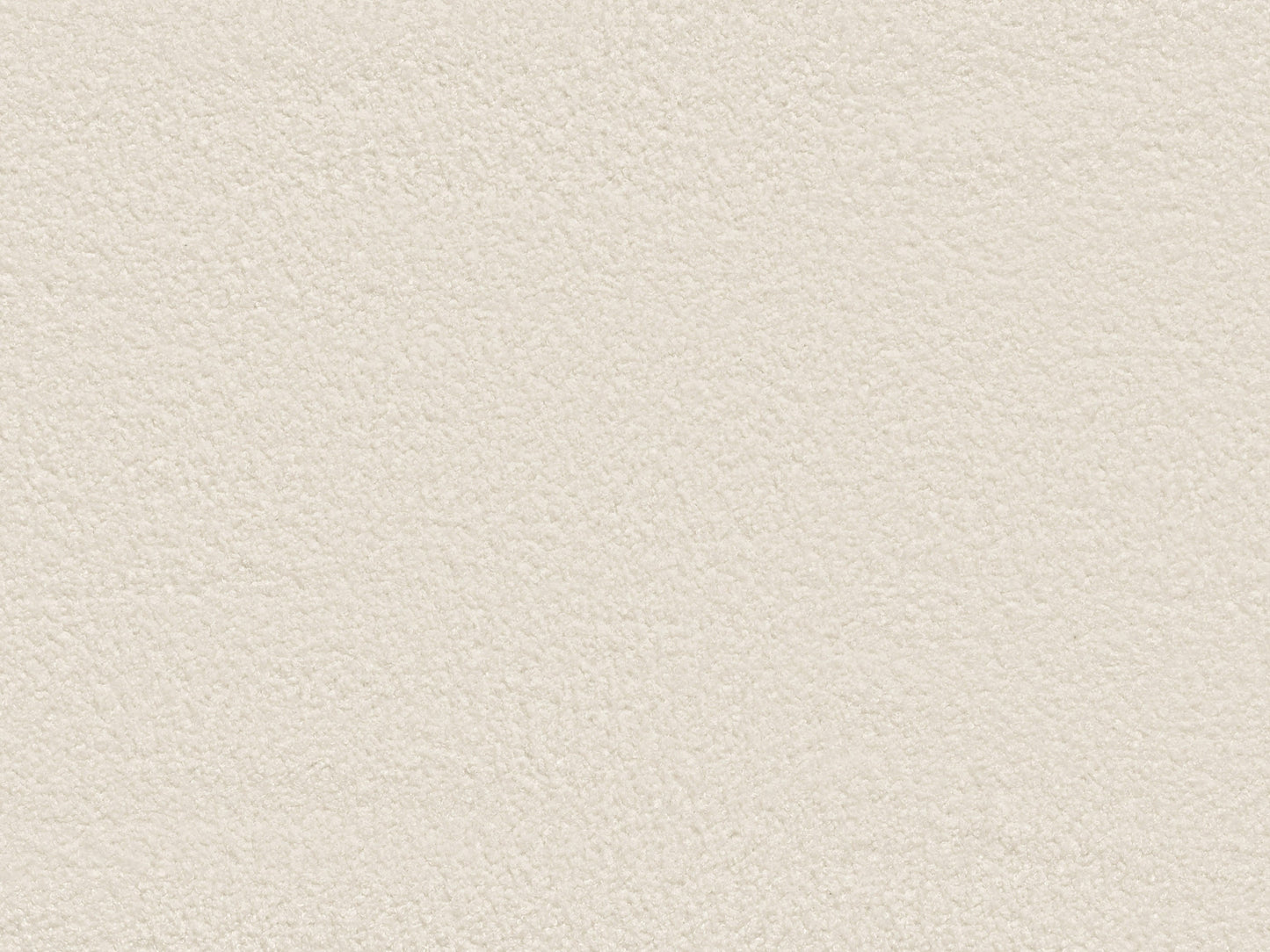 Cream boucle double/full bed with wooden legs, tufted headboard, and soft textured fabric, ideal for modern bedroom decor.