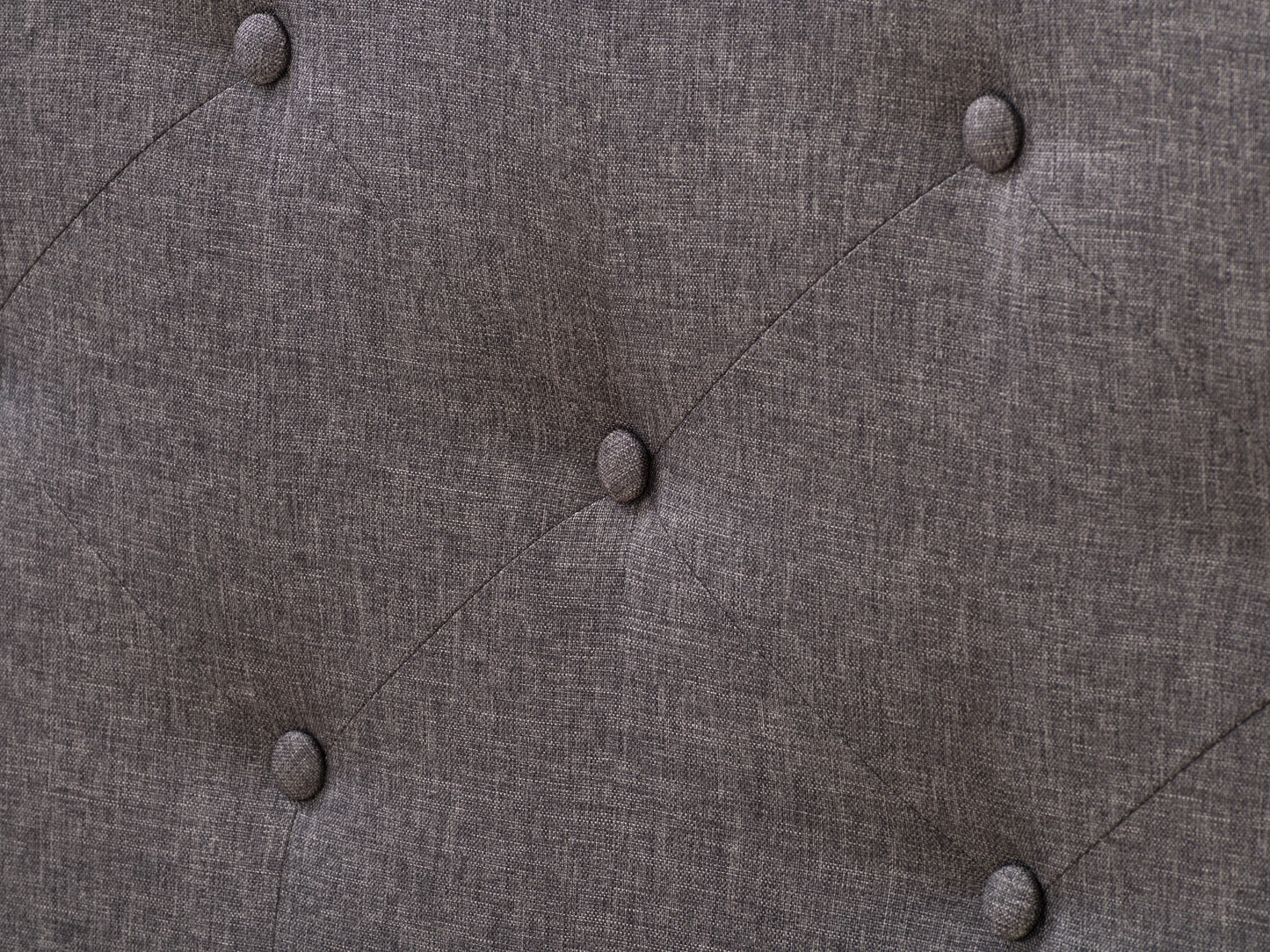 Button-Tufted Upholstered Queen Bed