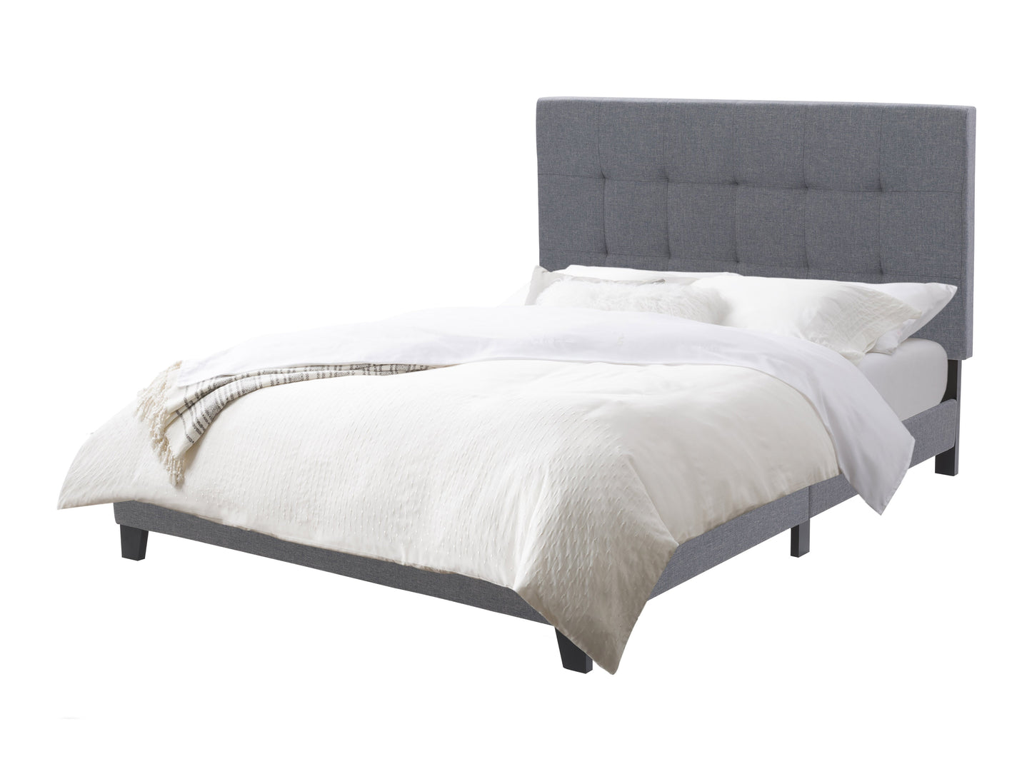 Tufted Fabric Bed