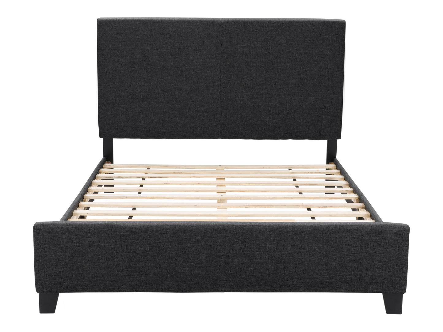 Fabric Bed with Slats