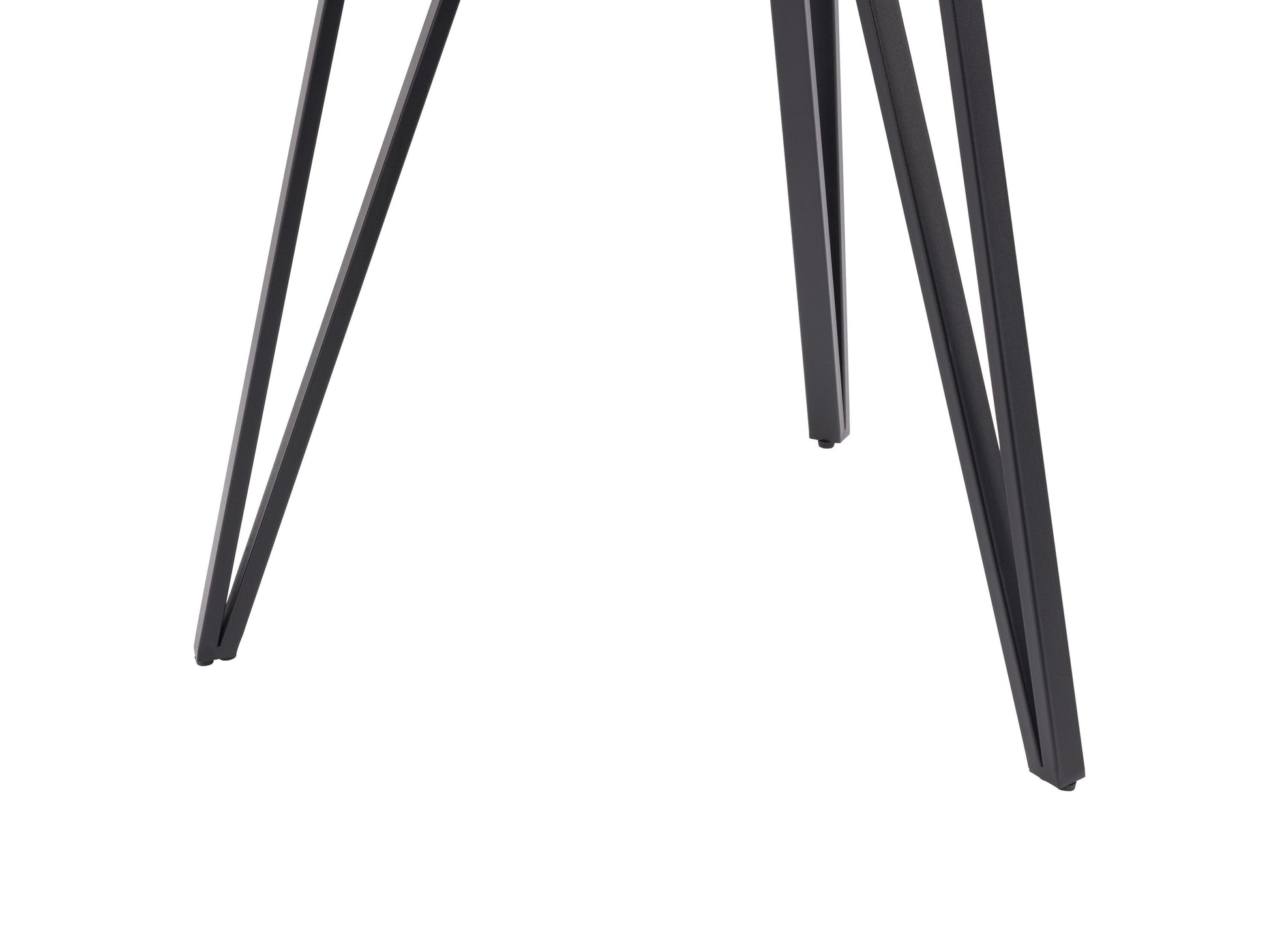 Small round dining table in rich brown wood finish, featuring sleek modern design with sturdy legs and smooth tabletop, perfect for compact dining spaces and contemporary interiors.