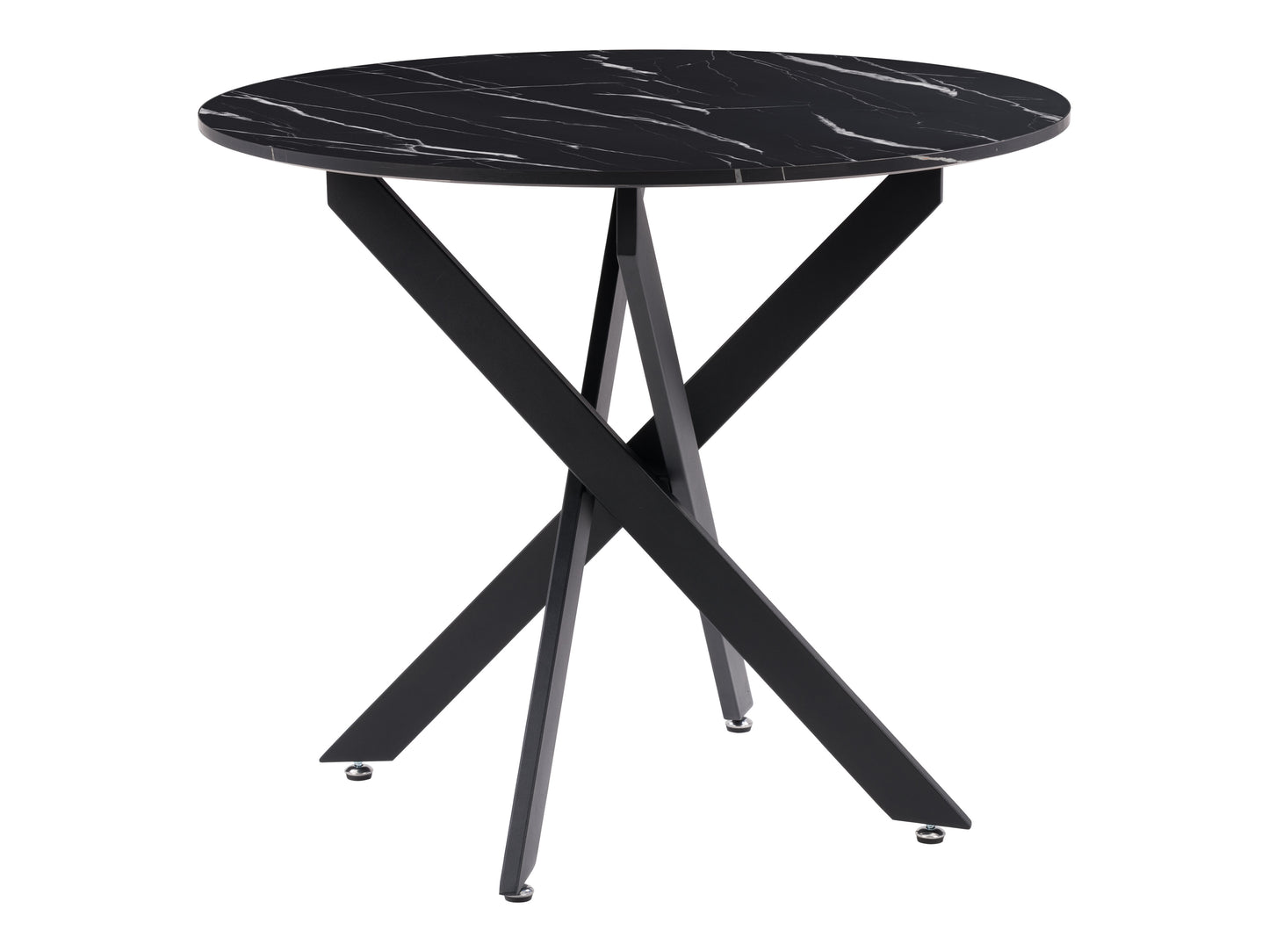 Black Round Dining Table - FINAL SALE ITEM