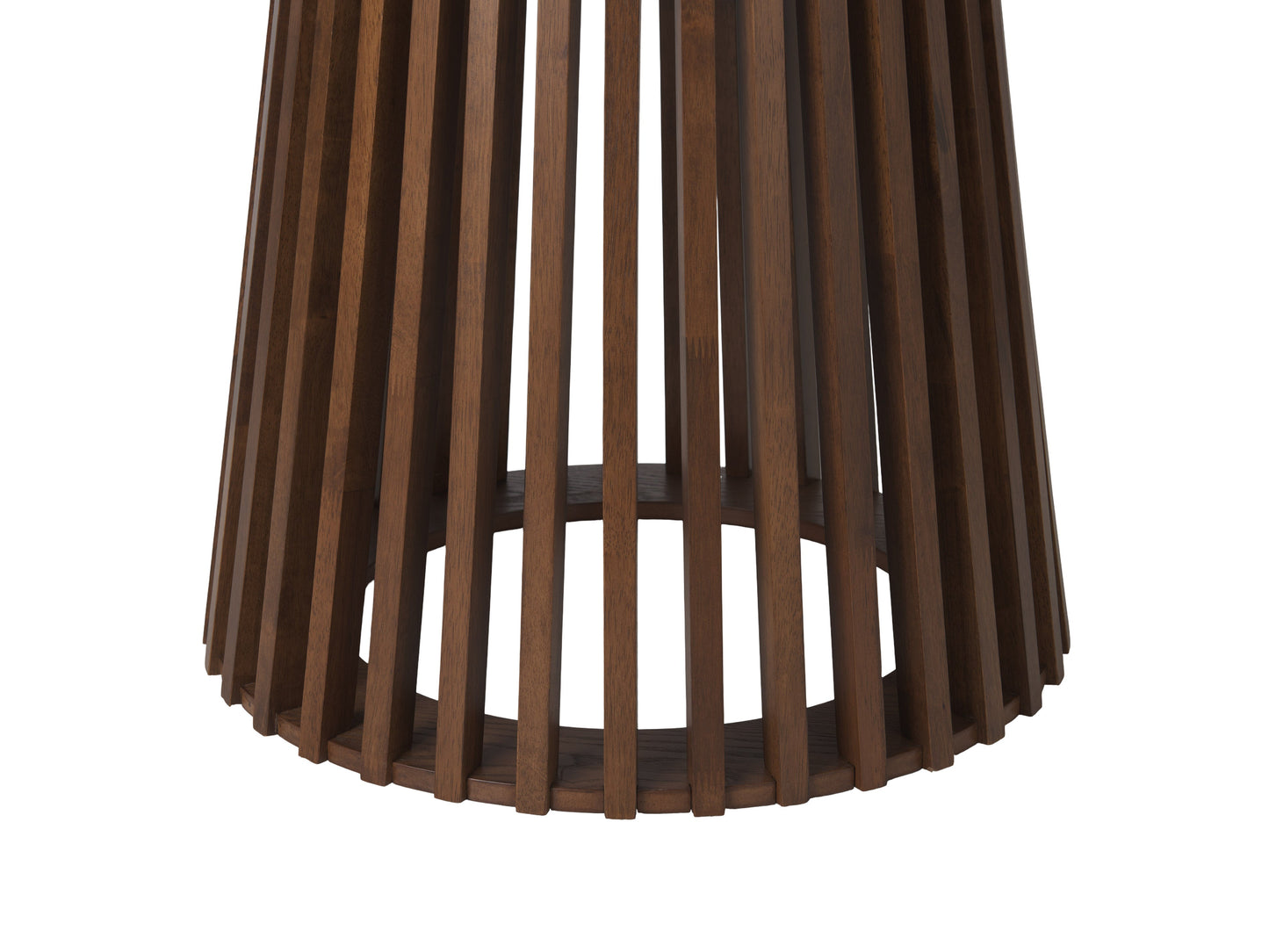 Elowen Round Pedestal Dining Table, Walnut