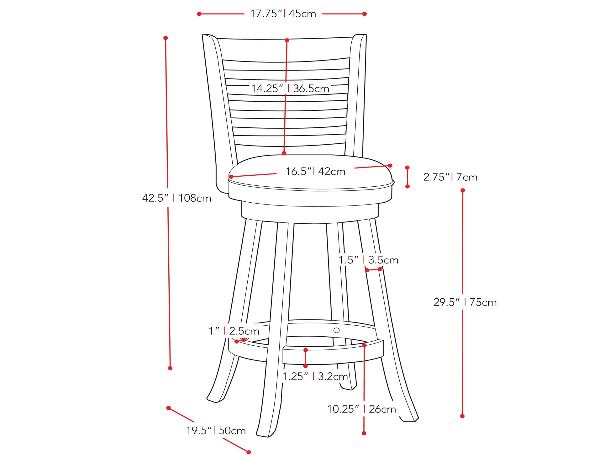 White bar height bar stools set of 2, featuring sleek chrome legs, cushioned seats with white faux leather upholstery, and footrests for added comfort, perfect for modern kitchen or bar settings.