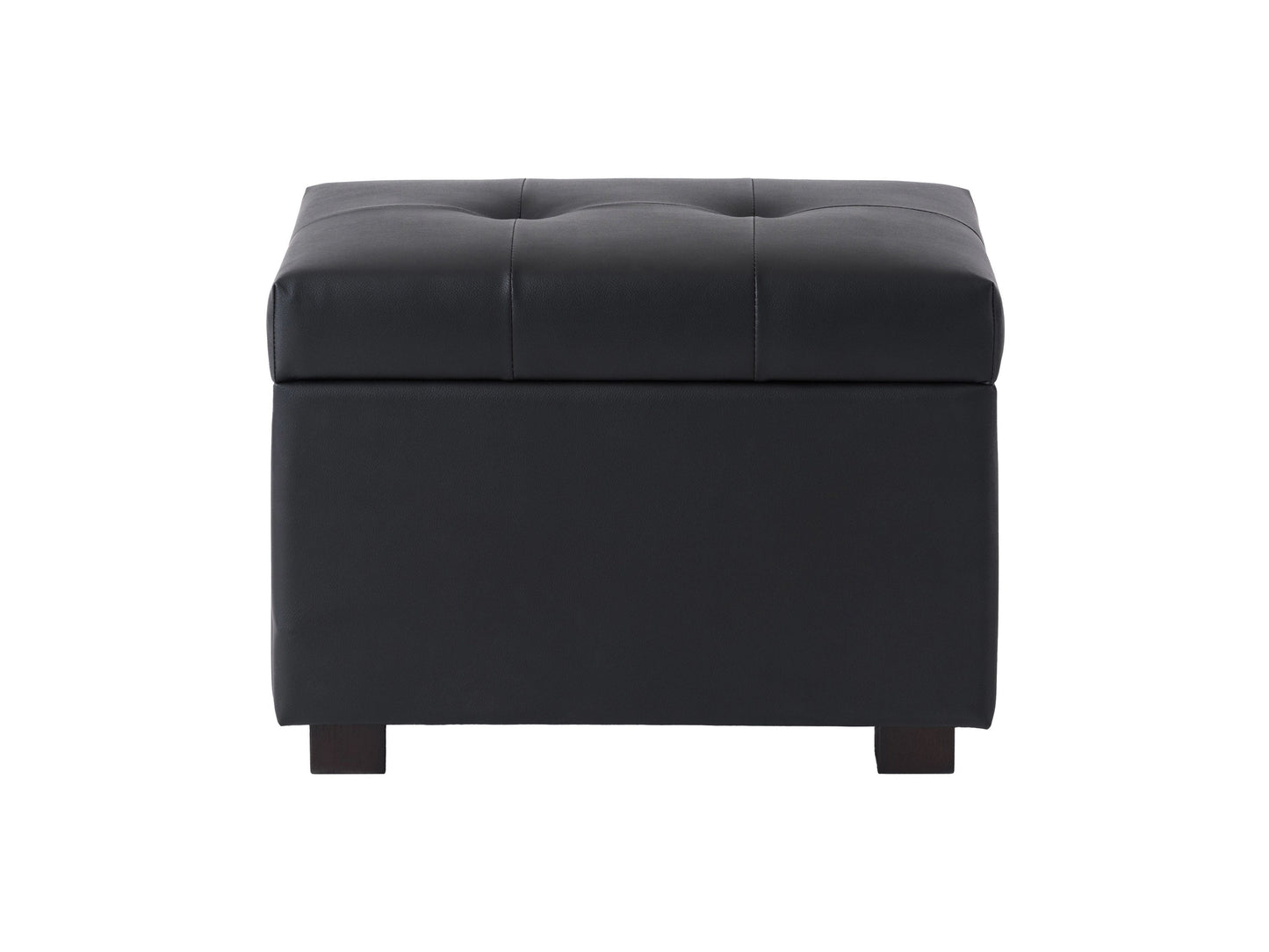 Velvet Ottoman with Storage