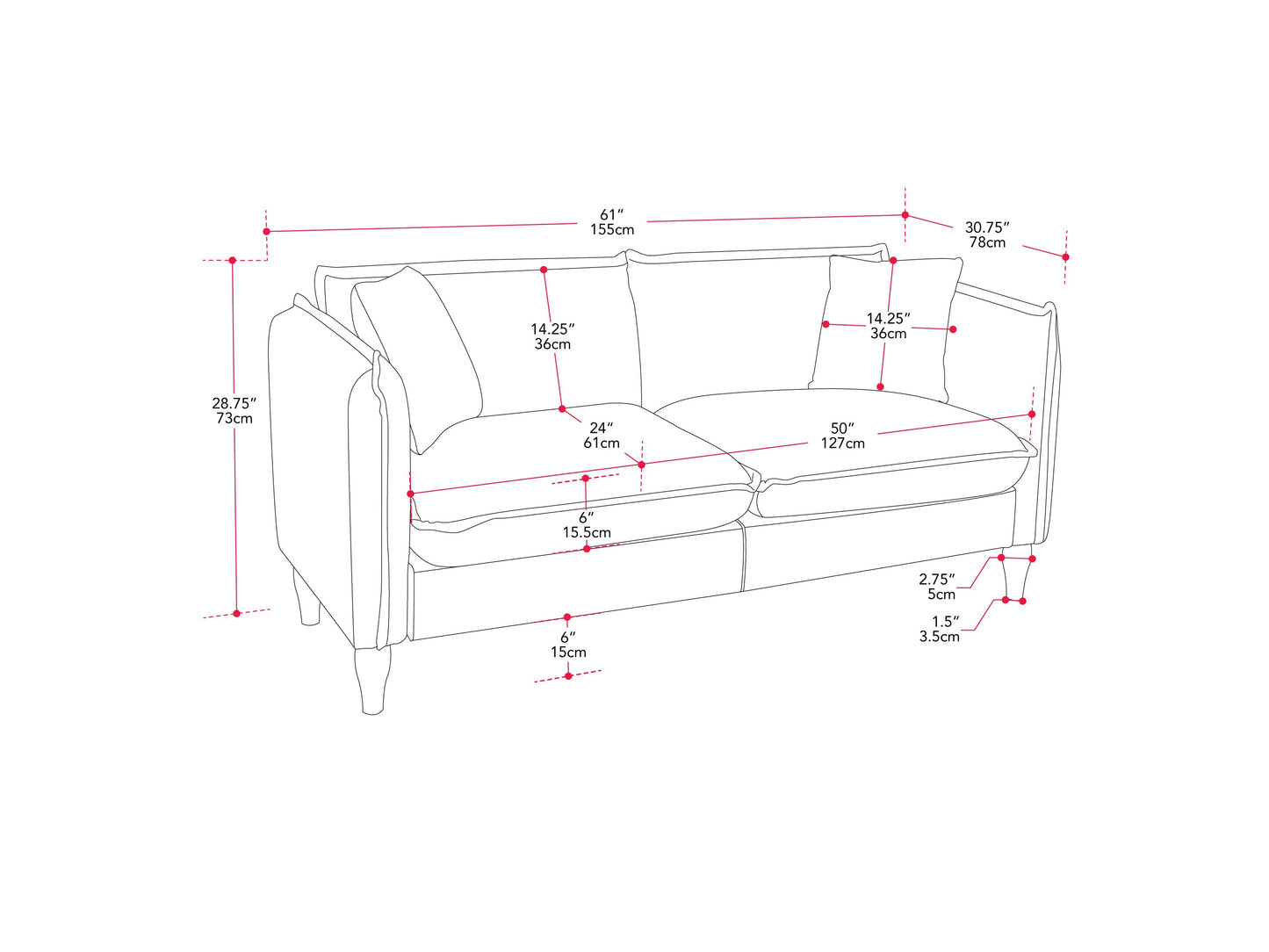 Modern boucle loveseat in cream, featuring soft textured fabric, sleek wooden legs, and plush cushioning for comfort and style, perfect for contemporary living rooms or cozy reading nooks.