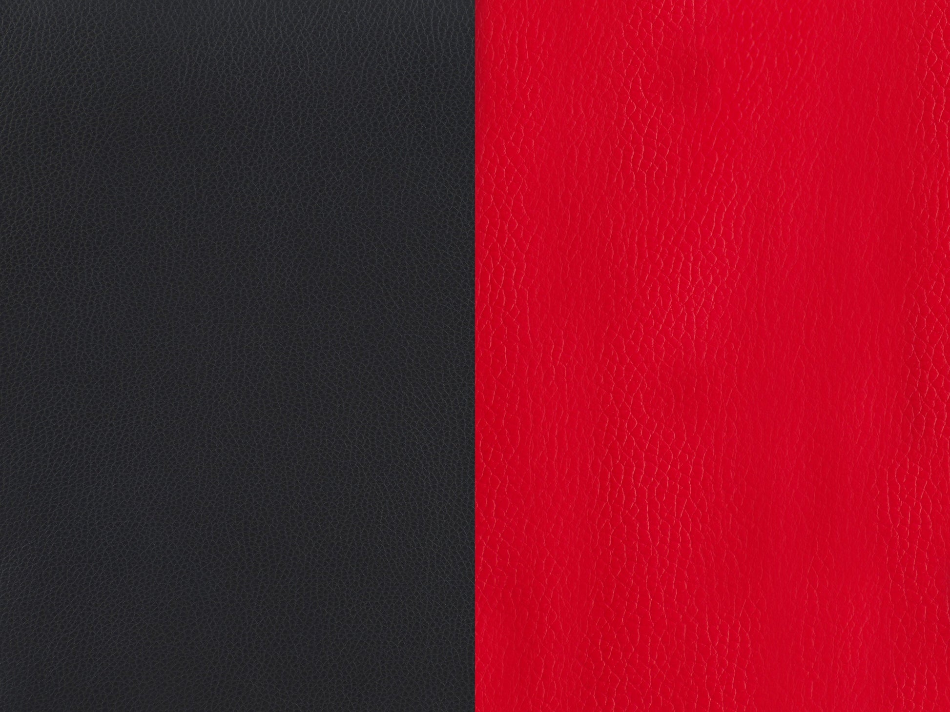 Reclining gaming chair with black and red faux leather, ergonomic design, adjustable armrests, and lumbar support cushion, perfect for long gaming sessions and office use.