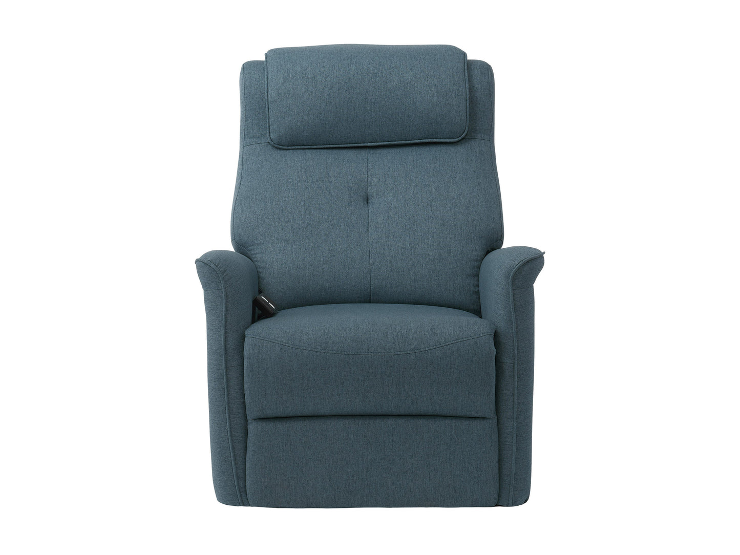 Blue Power Lift Recliner with Remote