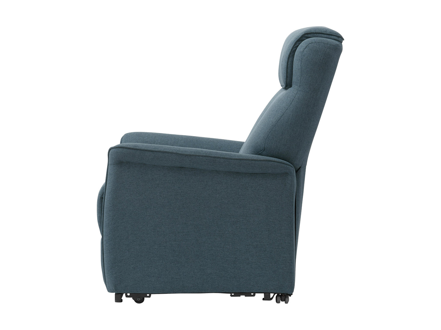 Blue Power Lift Recliner with Remote