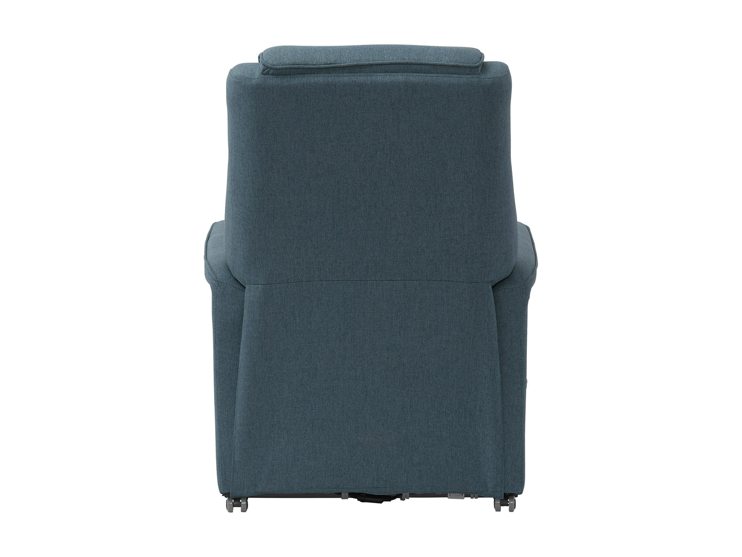 Blue Power Lift Recliner with Remote