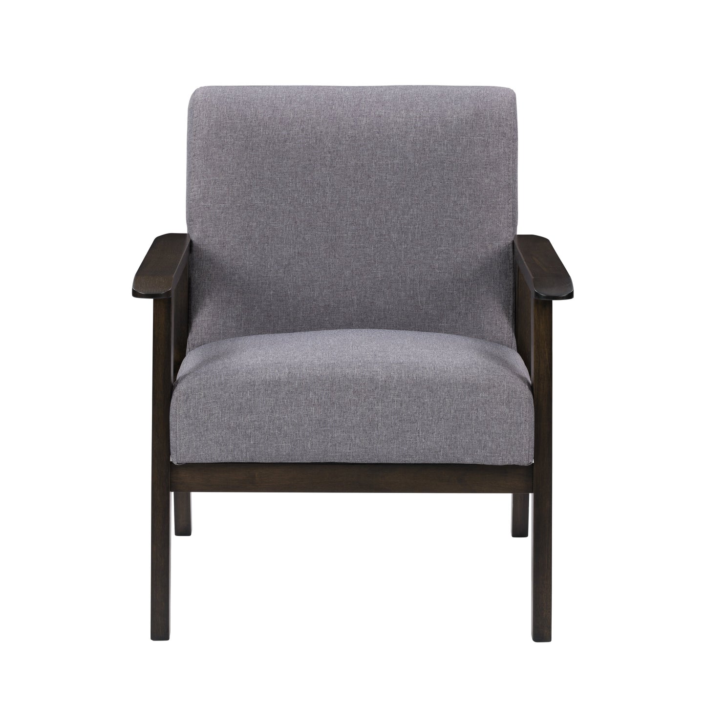 Upholstered Mid-Century Modern Accent Chair