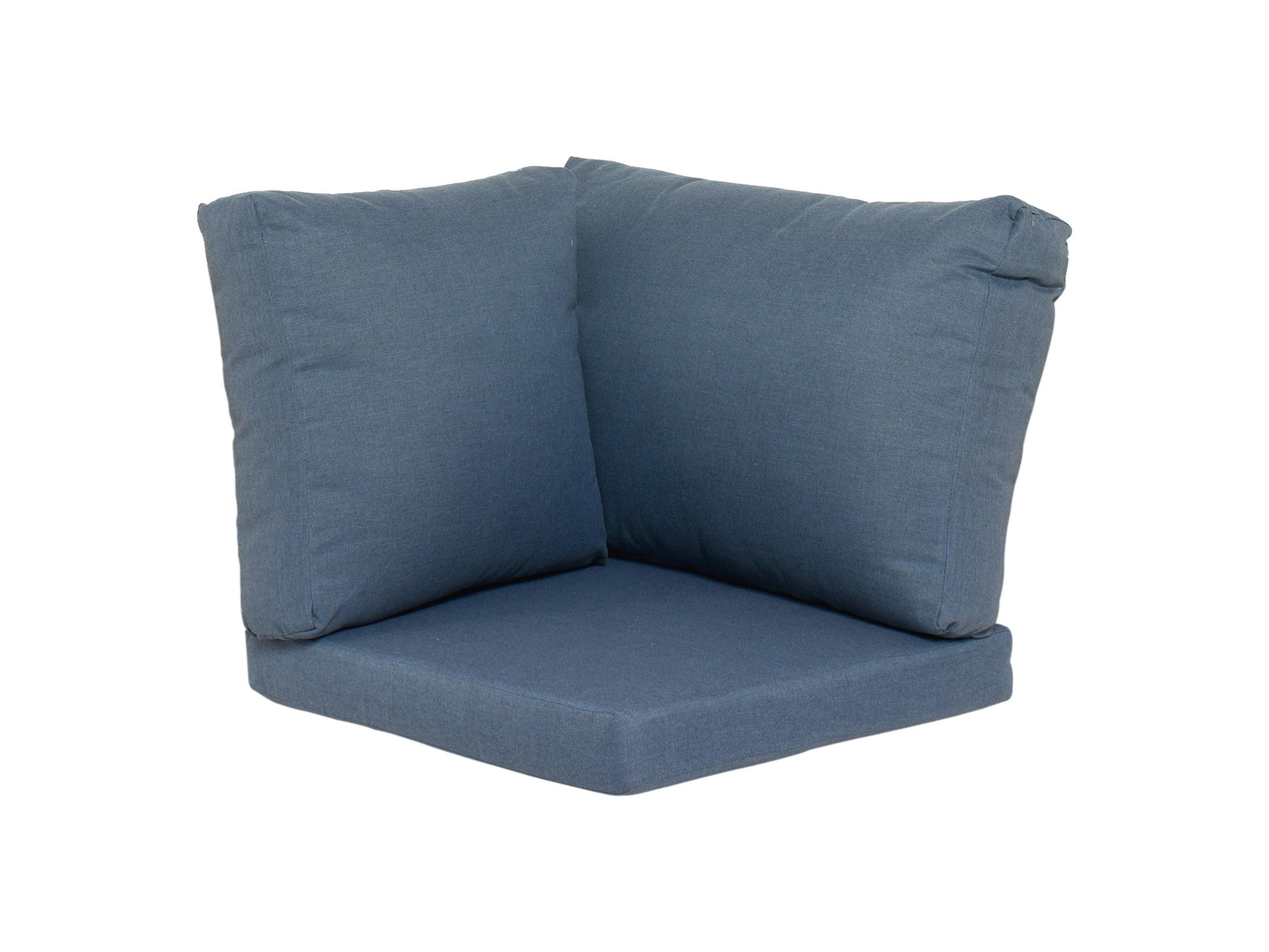 Patio replacement cushions set, square corner sectional, beige and gray fabric, 3-piece, weather-resistant, outdoor furniture, comfortable seating, durable material, modern design.