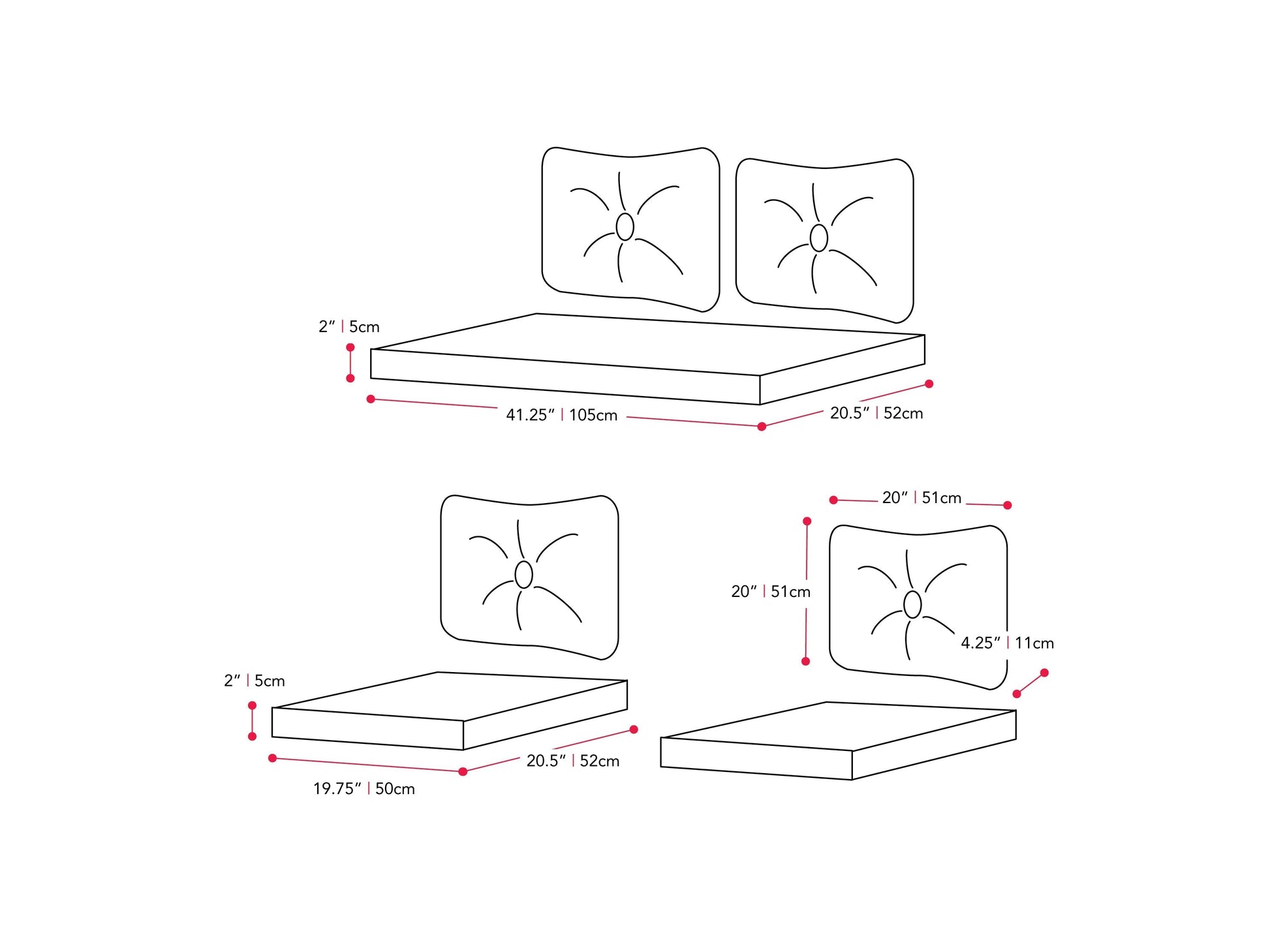Grey patio replacement cushion set, 7 pieces, featuring durable fabric and plush padding for outdoor furniture. Ideal for refreshing patio chairs and sofas, providing comfort and a modern look to your outdoor space.