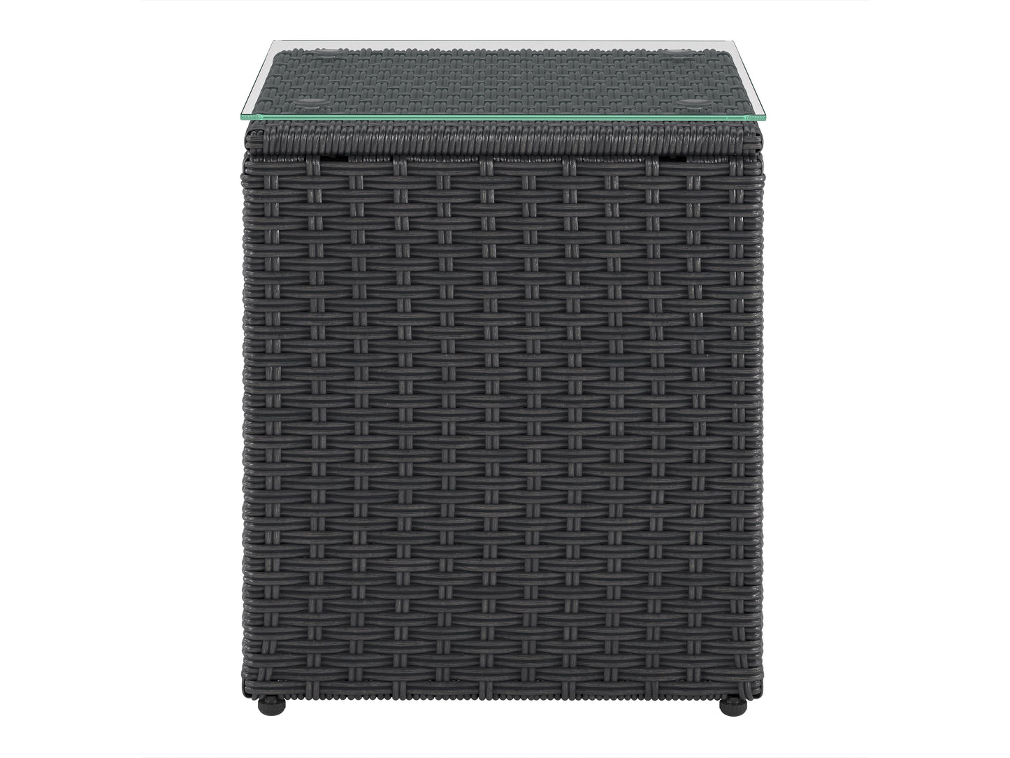 Wicker Patio Side Table - FINAL SALE ITEM