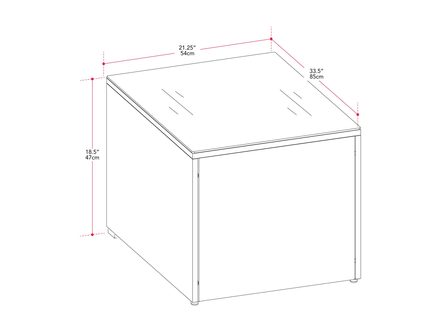 Wicker Patio Coffee Table - FINAL SALE ITEM