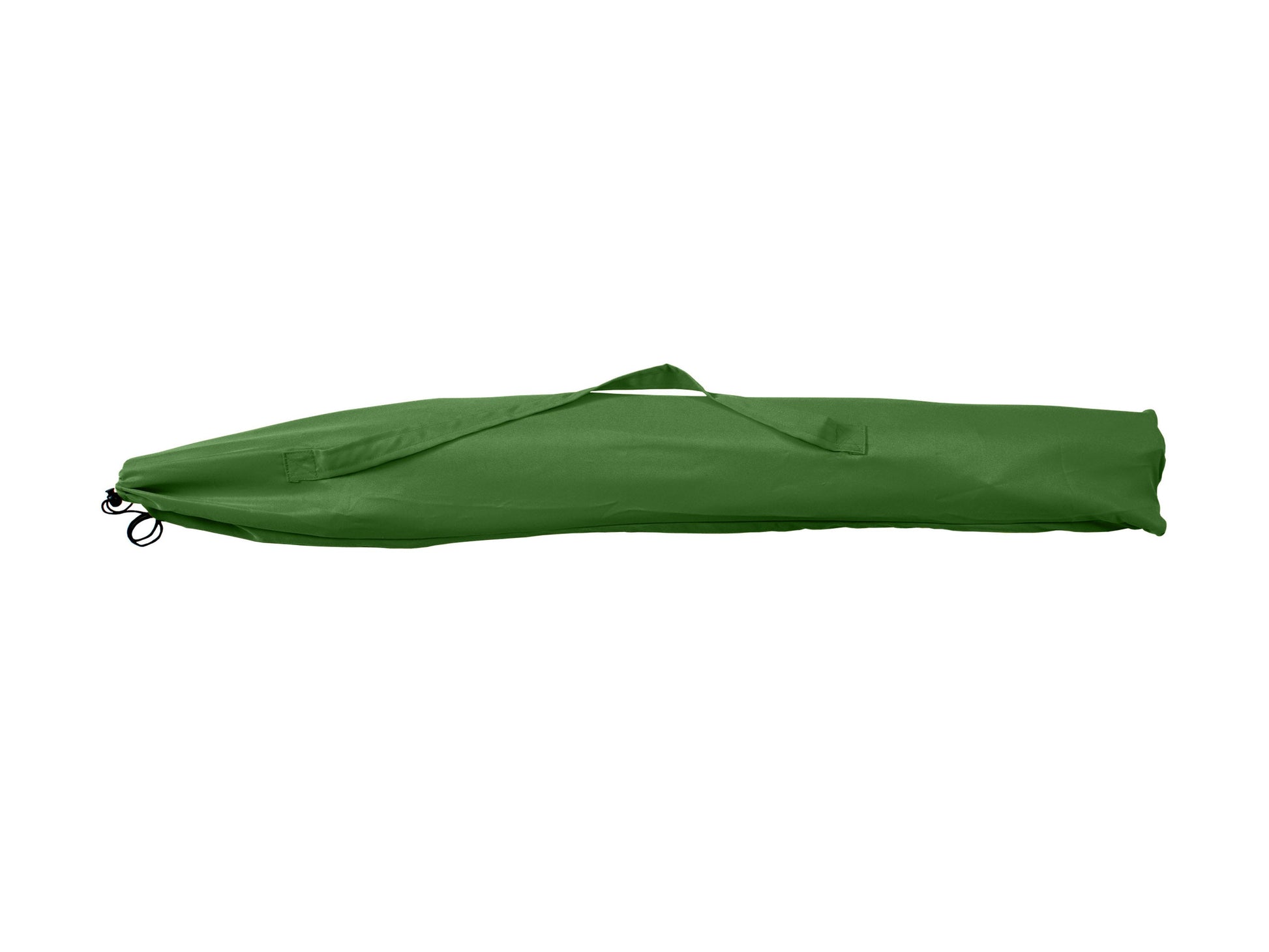 Forest green 7.5ft beach umbrella with sturdy aluminum pole, UV-resistant fabric, and tilt mechanism for adjustable shade. Perfect for outdoor use, providing ample coverage and protection from the sun.