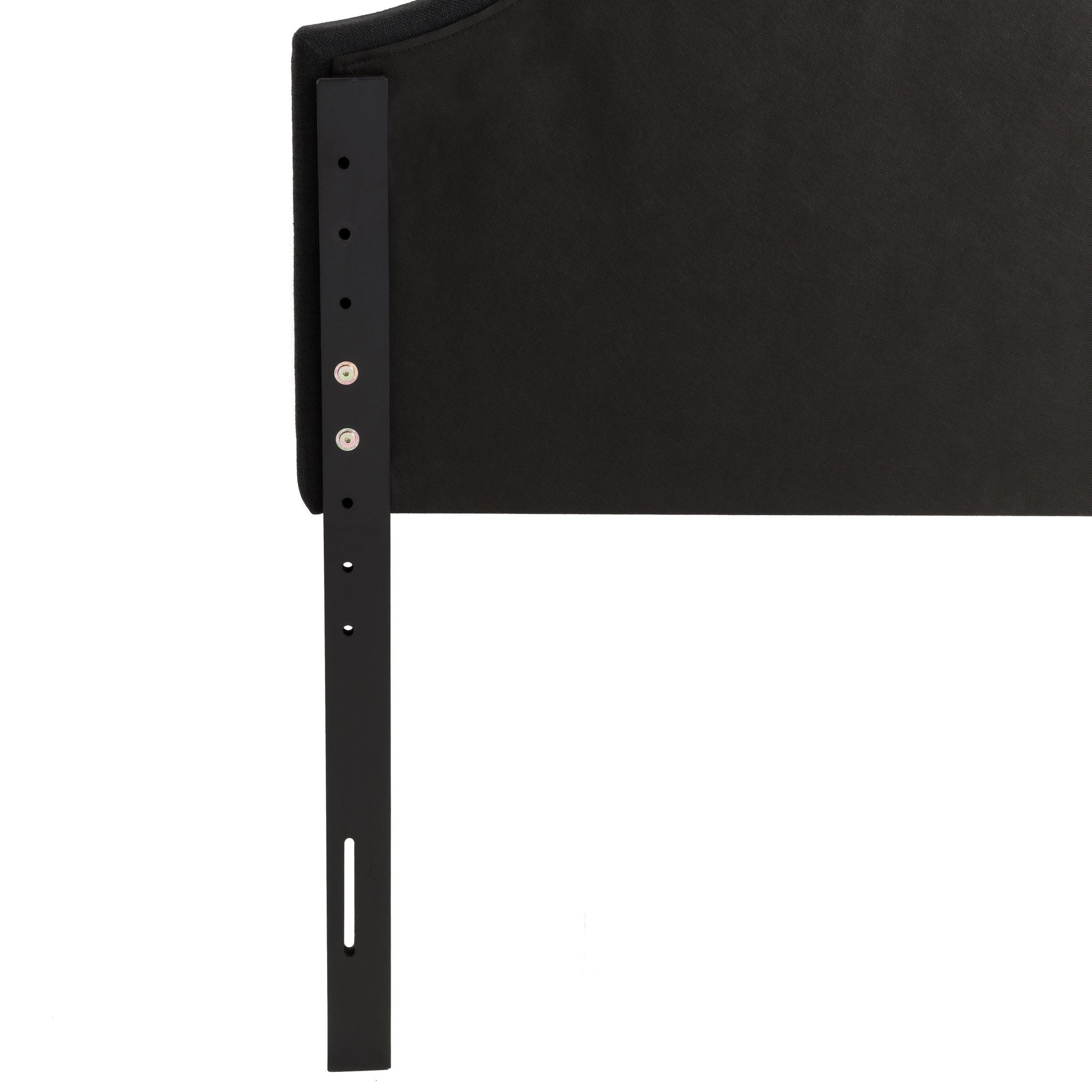 Dark grey diamond tufted headboard for twin/single bed, featuring plush upholstery, elegant button detailing, and a sturdy build, perfect for adding a touch of sophistication to any bedroom decor.