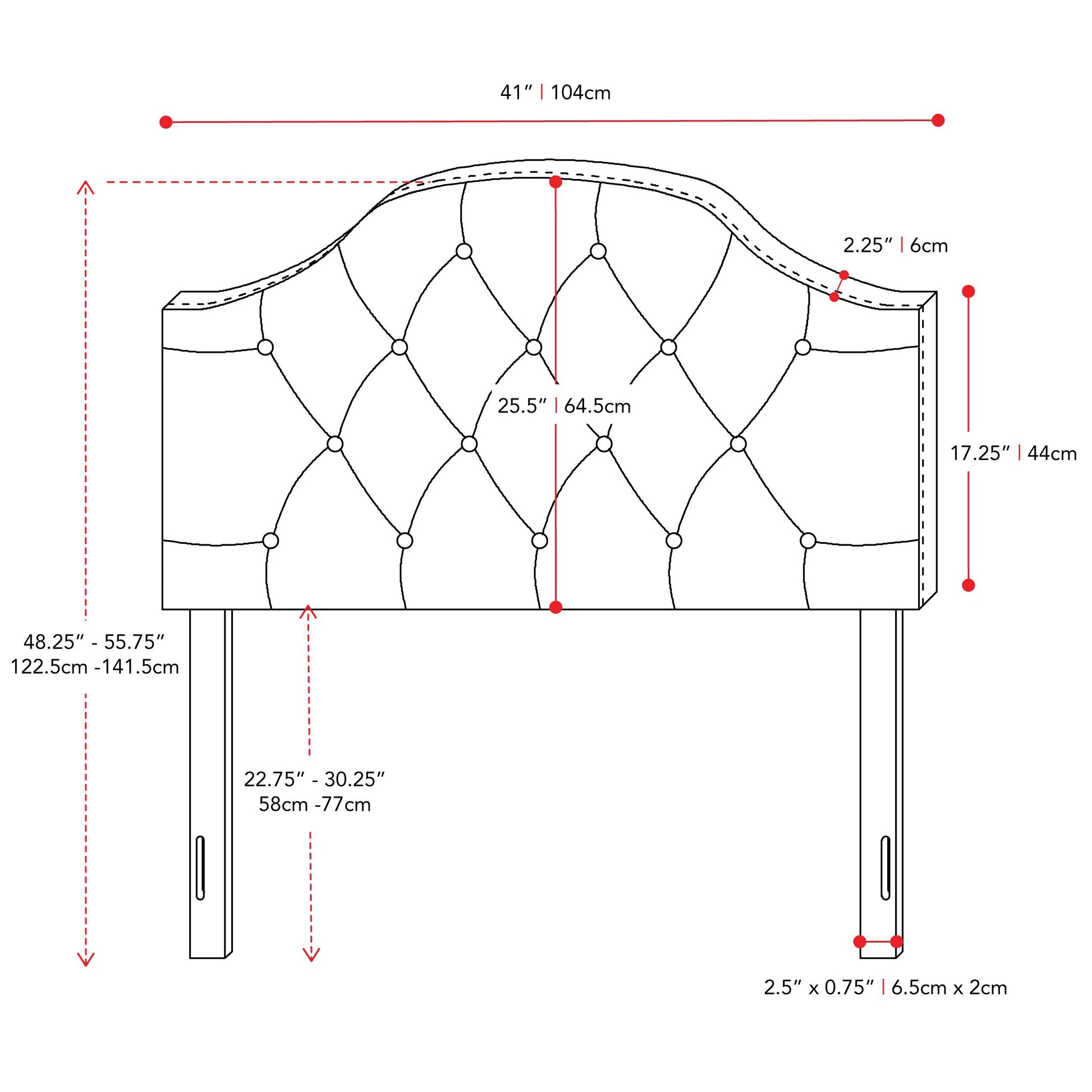 Diamond tufted twin headboard with luxurious beige upholstery, featuring a classic button-tufted design and plush padding for added comfort and elegance.