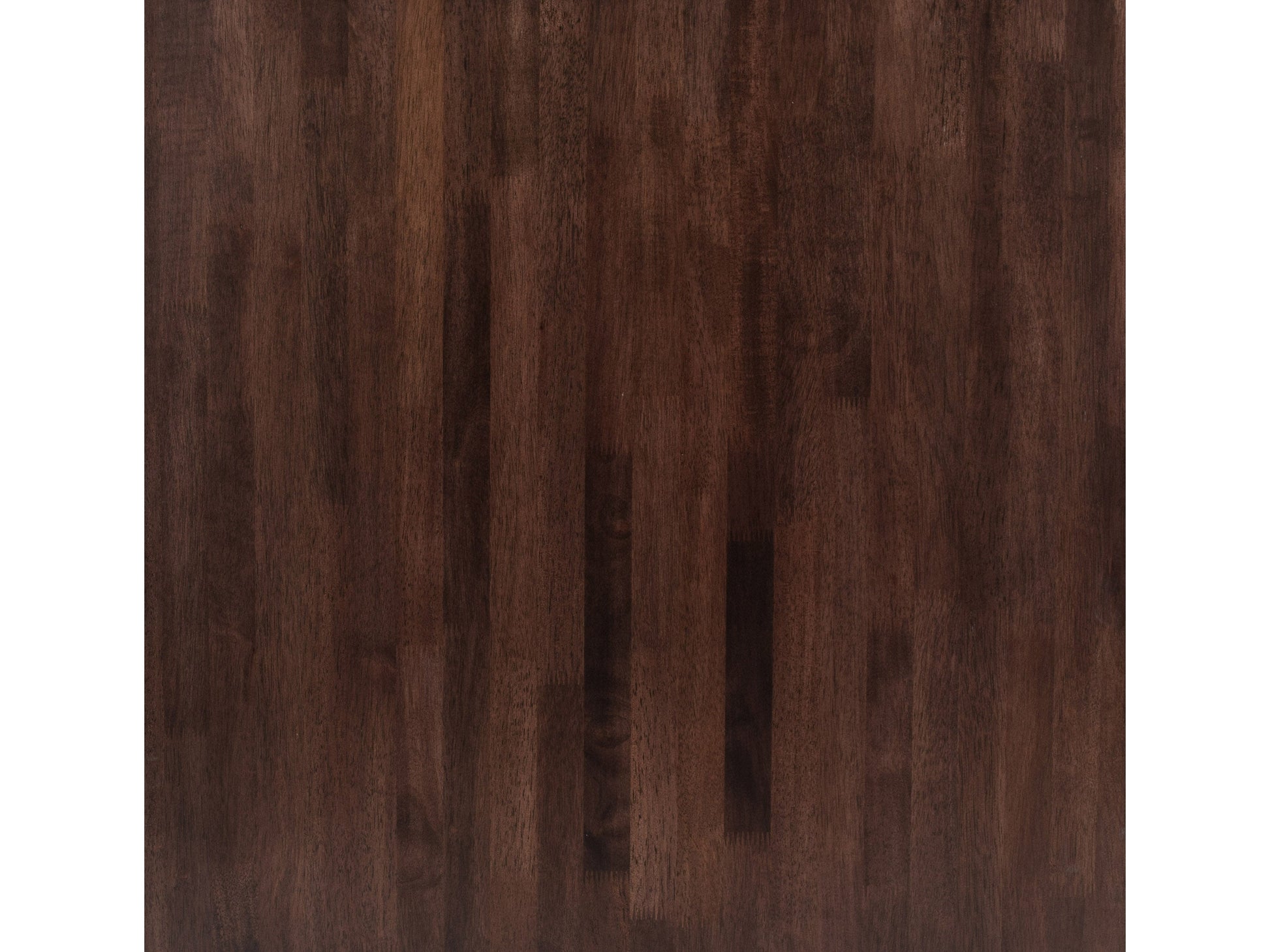 Extendable oval dining table in rich espresso finish with smooth wooden surface, elegant tapered legs, and hidden extension leaf for extra seating. Ideal for modern dining rooms and family gatherings.