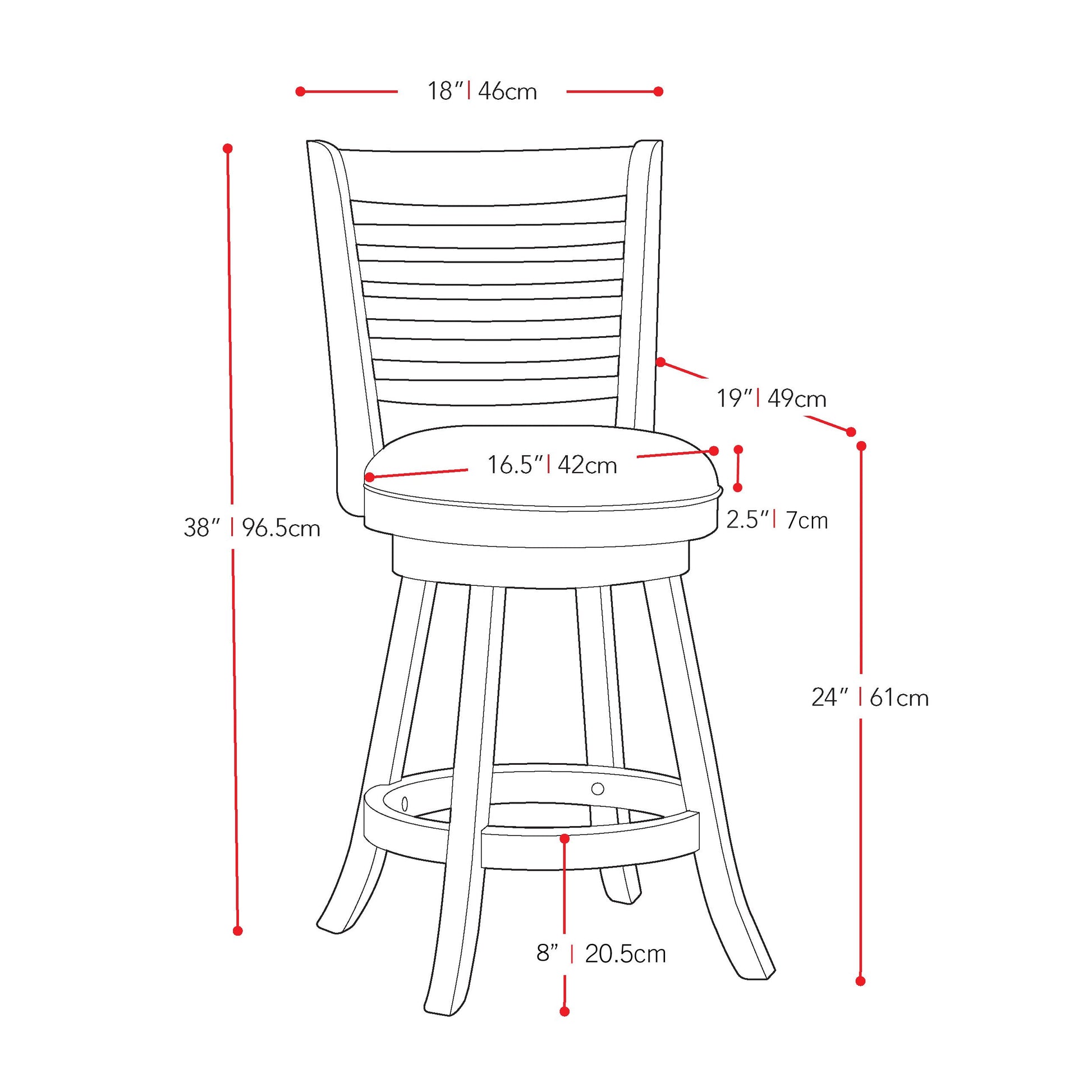 Set of 2 counter height bar stools with sleek black metal frames, cushioned seats in dark grey fabric, and minimalist design perfect for modern kitchens or home bars.