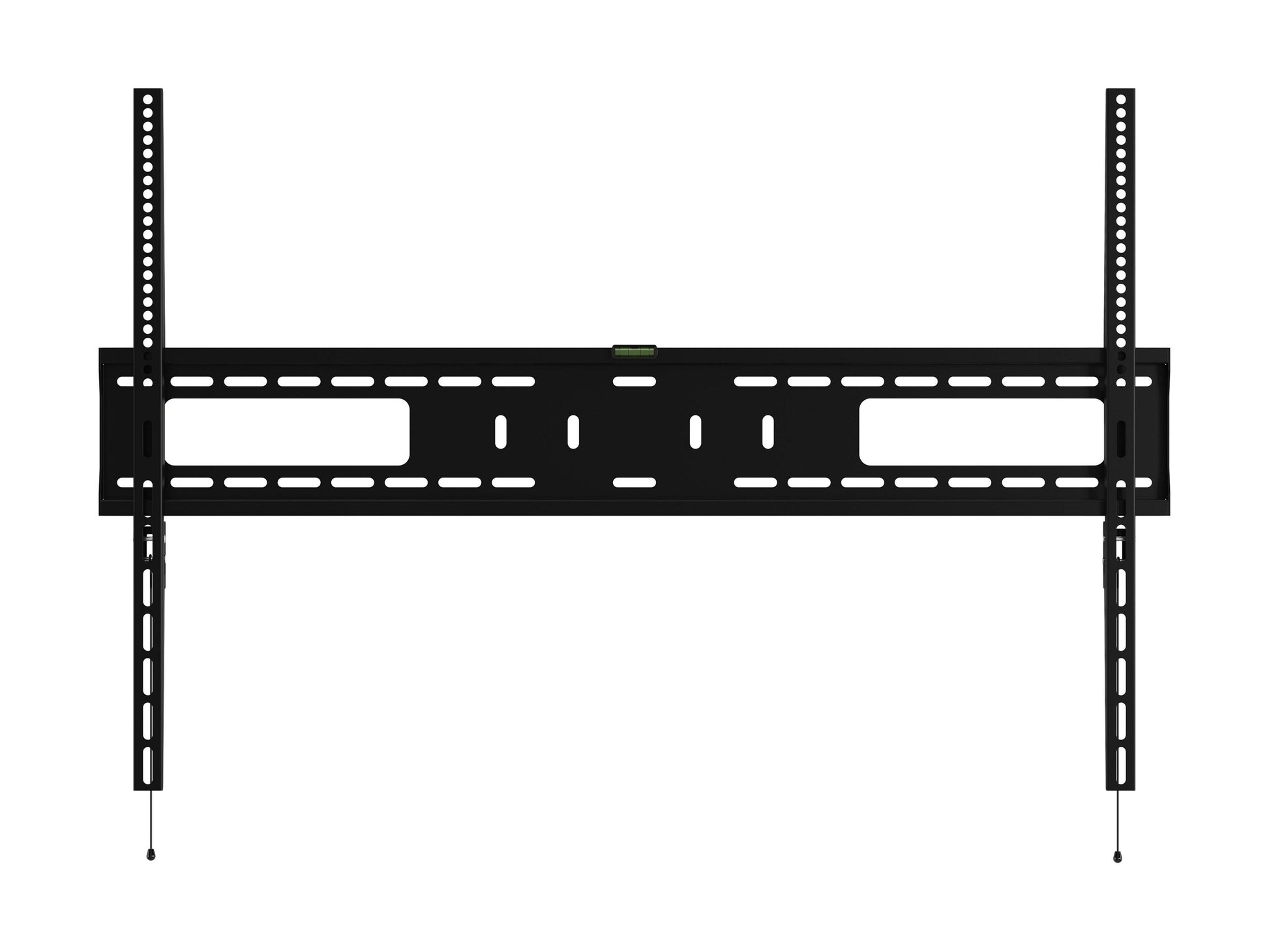 Alt Tag: 

"Black fixed wall mount for large TVs up to 100 inches, sturdy metal construction with adjustable brackets and secure locking mechanism for optimal viewing angles."