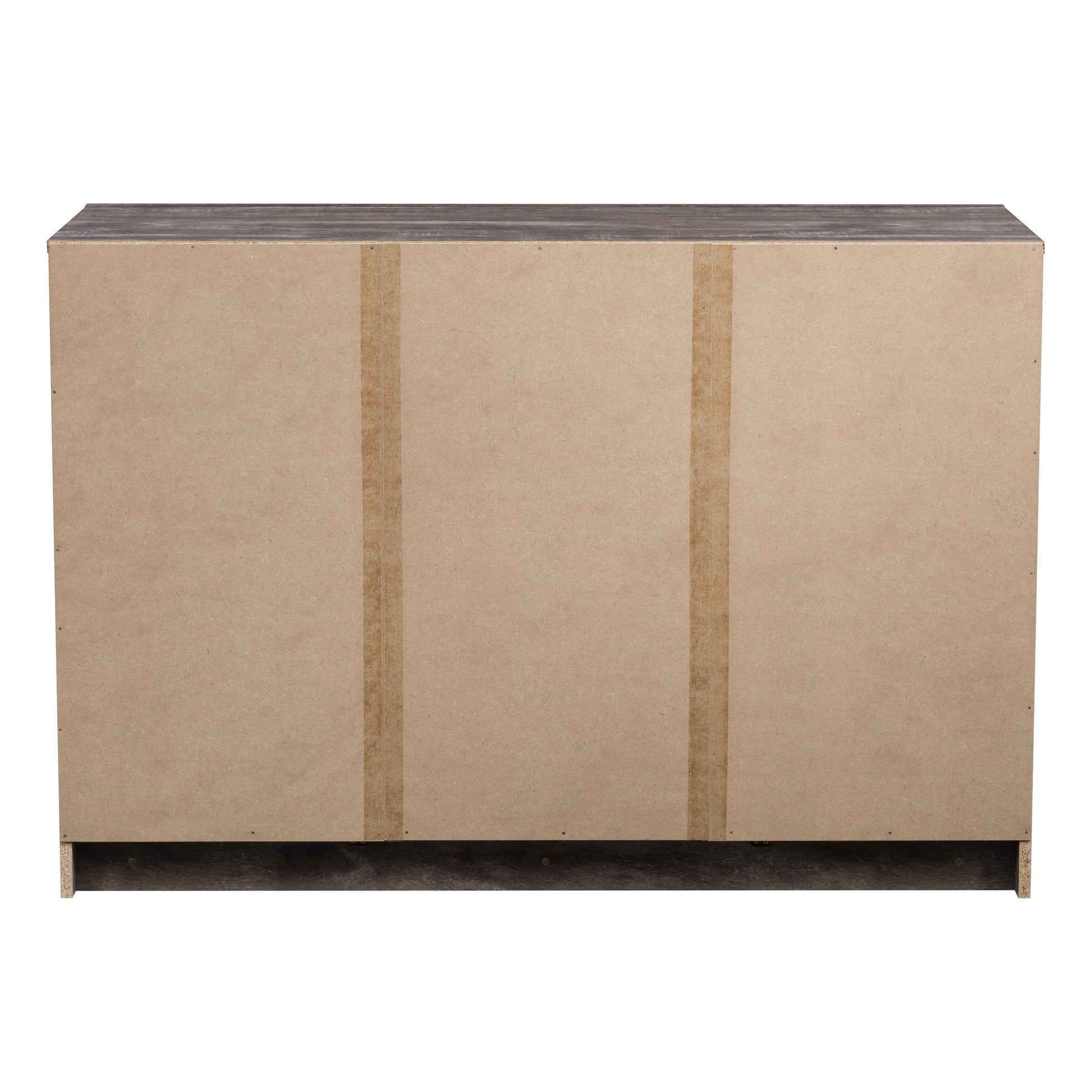 Modern 8 drawer dresser in white and natural wood finish, featuring sleek metal handles and a minimalist design, perfect for contemporary bedroom decor and ample storage solutions.