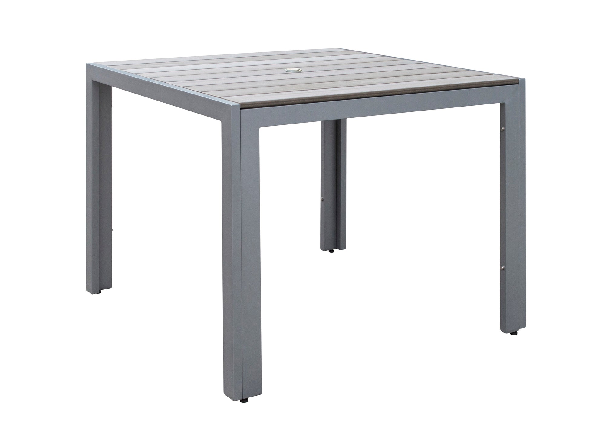 grey Square Outdoor Dining Table Gallant Collection product image by CorLiving#color_grey