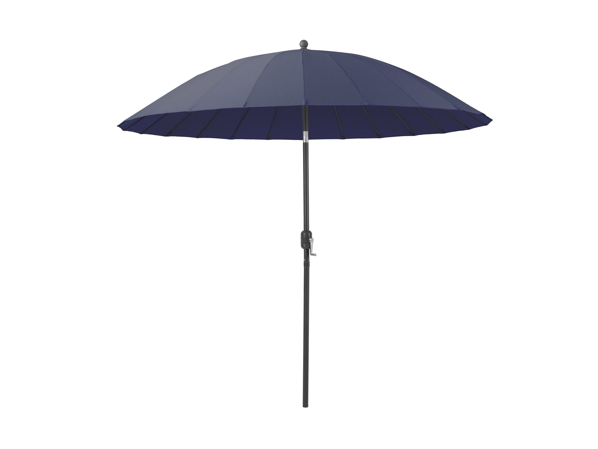 navy blue parasol umbrella, tilting Sun Shield product image CorLiving#color_navy-blue