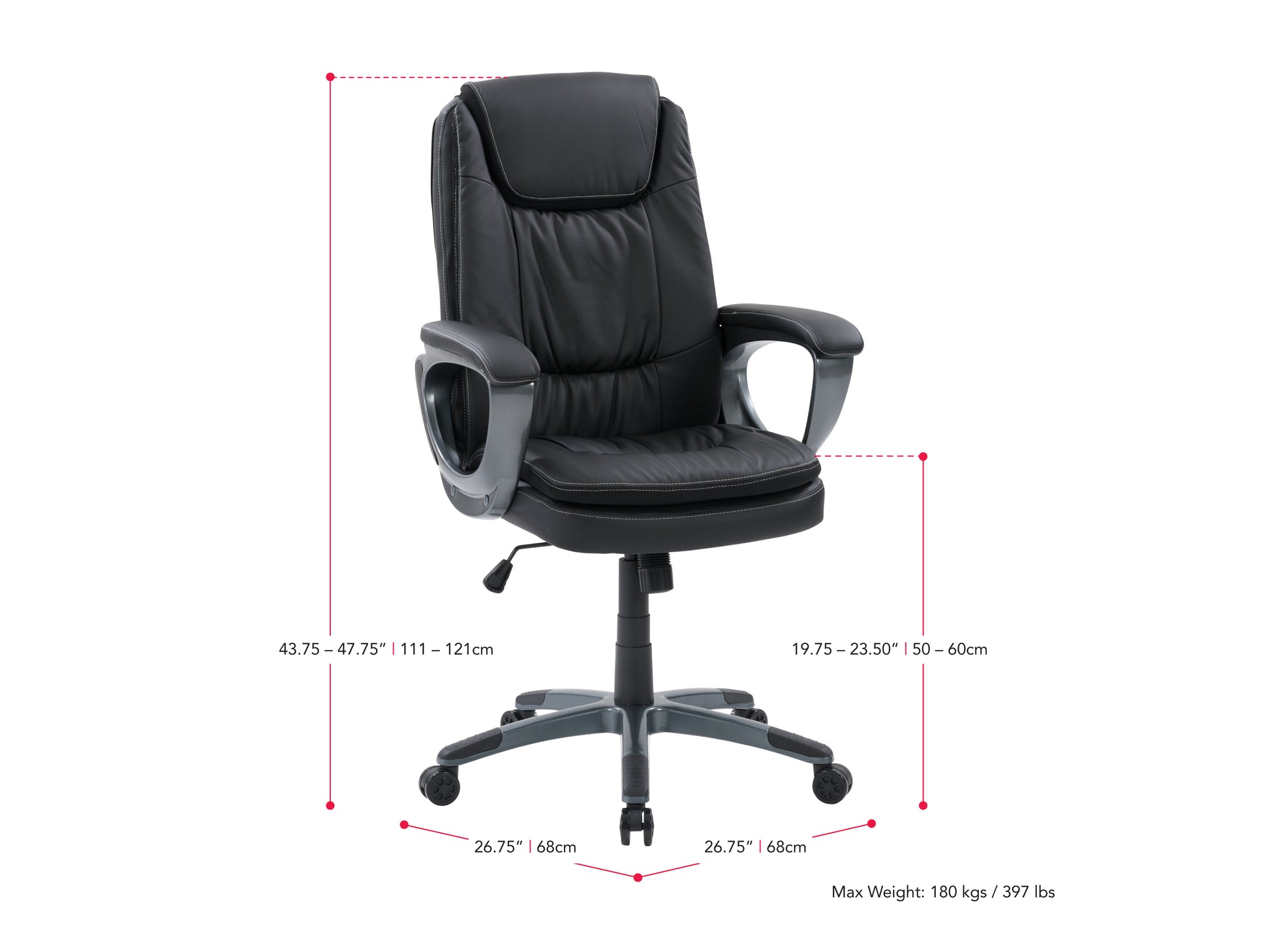 Cream office chair with ergonomic design, padded seat and backrest, adjustable height, and swivel base, featuring sleek chrome accents and smooth caster wheels for easy mobility in modern office settings.