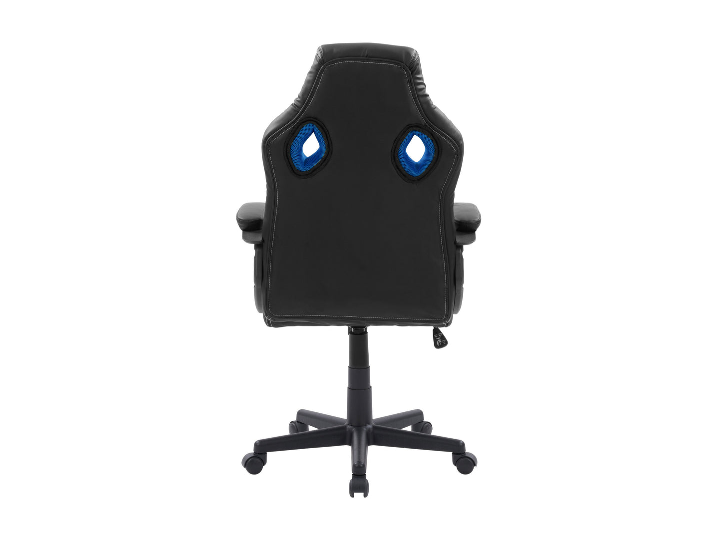 Black and red reclining gaming chair with ergonomic design, high-density foam padding, adjustable armrests, and lumbar support pillow. Perfect for gamers seeking comfort and style.