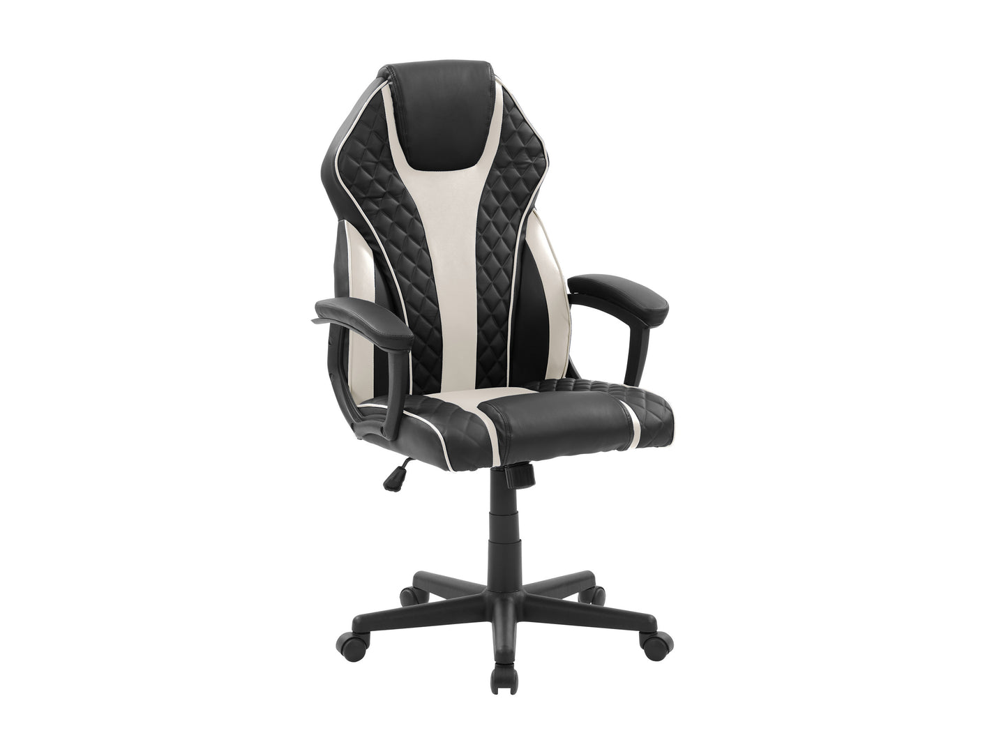 Ergonomic black and red gaming chair with adjustable armrests, lumbar support, high backrest, and breathable mesh fabric. Ideal for gamers seeking comfort and style.